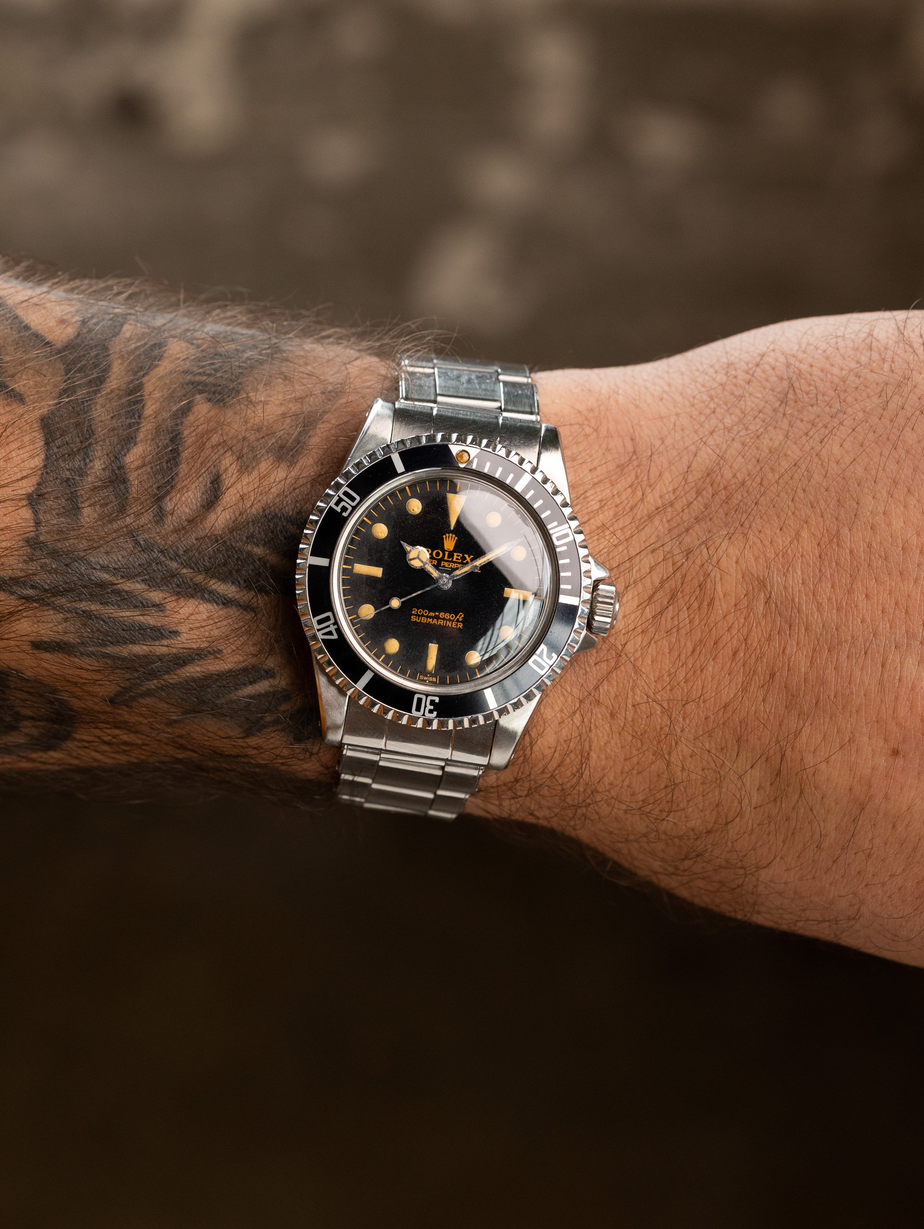 Rolex Submariner Ref. 5513 'PCG' - 'Gilt Underline Pumpkin' Dial W/ Box & Papers