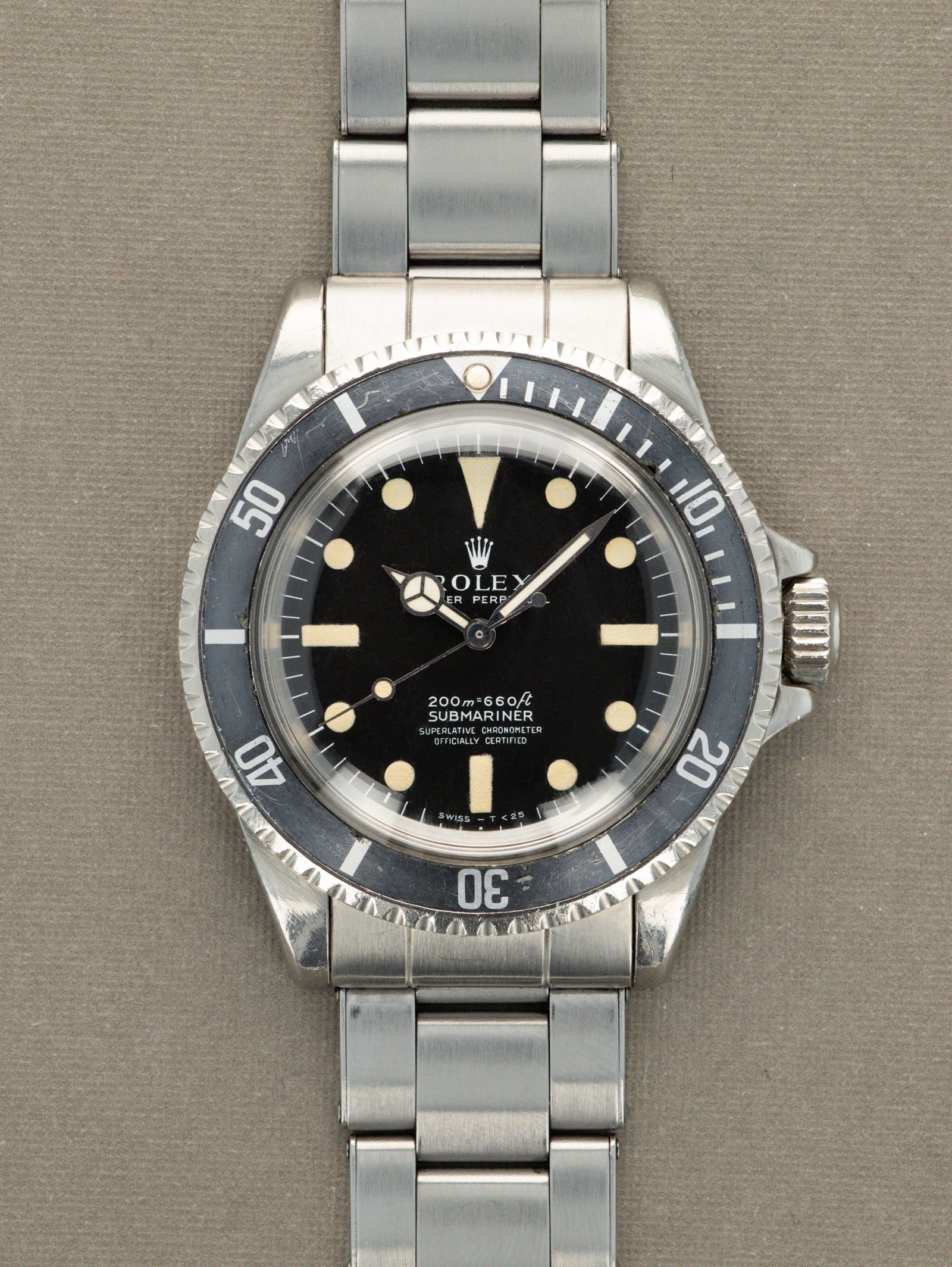 Rolex Submariner Ref. 5512 - 'Meters First' Unpolished