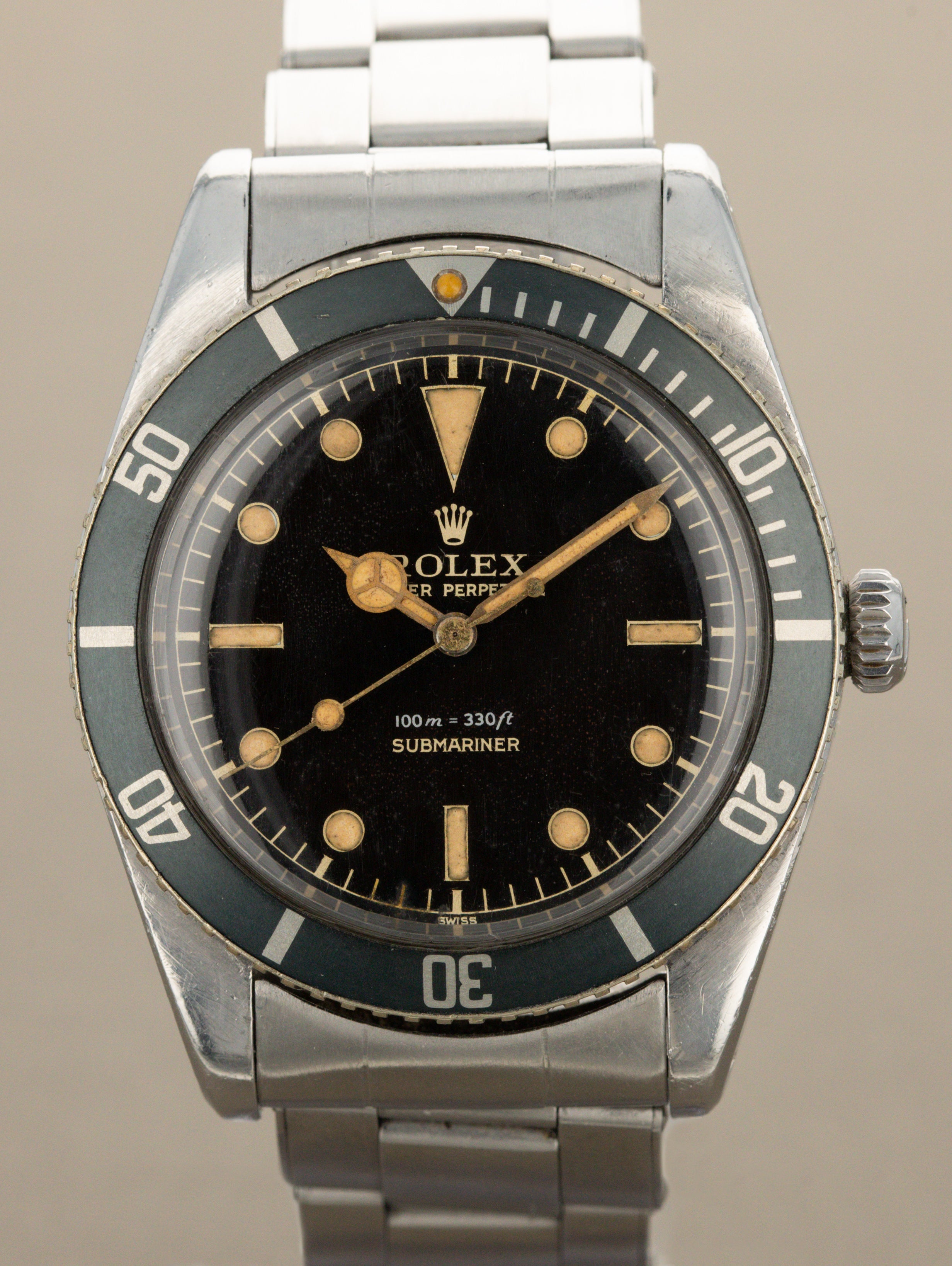 Rolex Submariner Ref. 5508 - 'Small Crown' w/ Faded Bezel