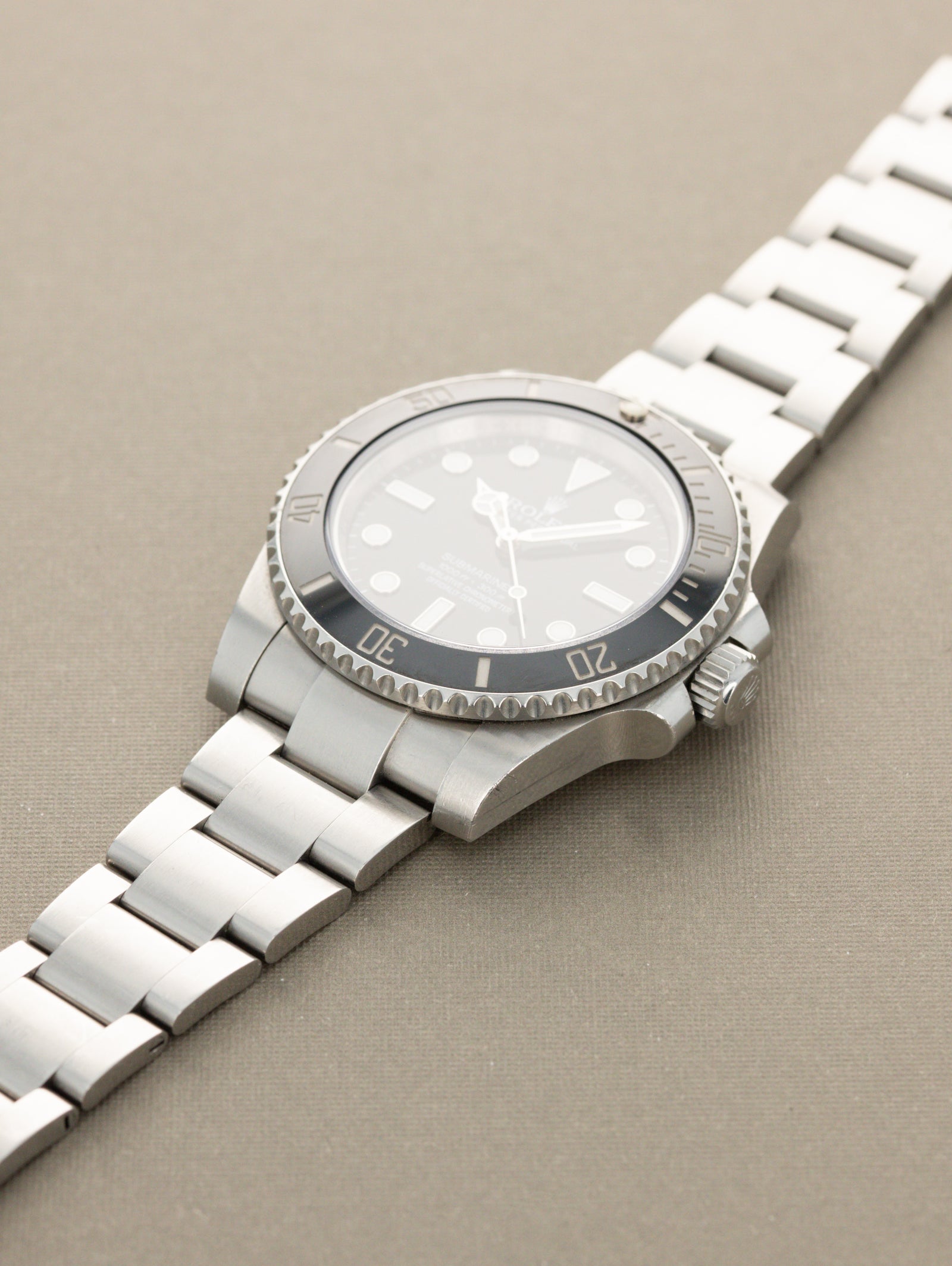 Rolex Submariner Ref. 114060 - 'No Date' Unpolished Full Set