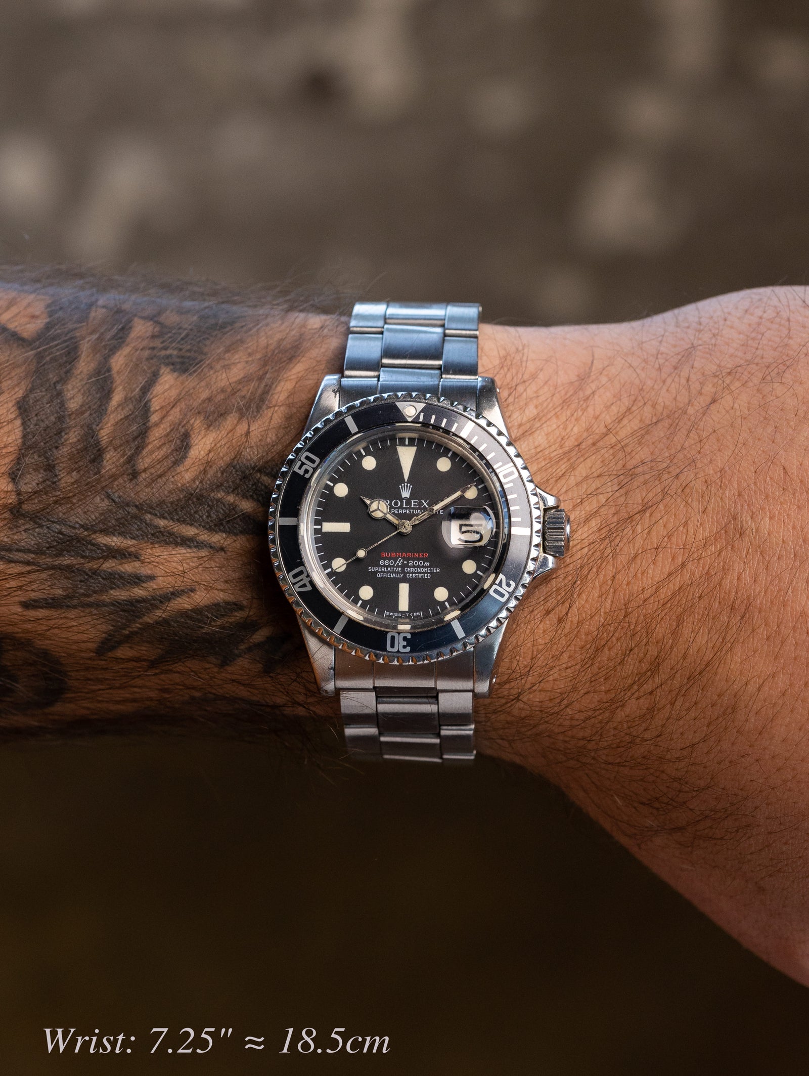 Rolex Submariner Date Ref. 1680 - 'Red Sub' MK4 Dial Box & Papers