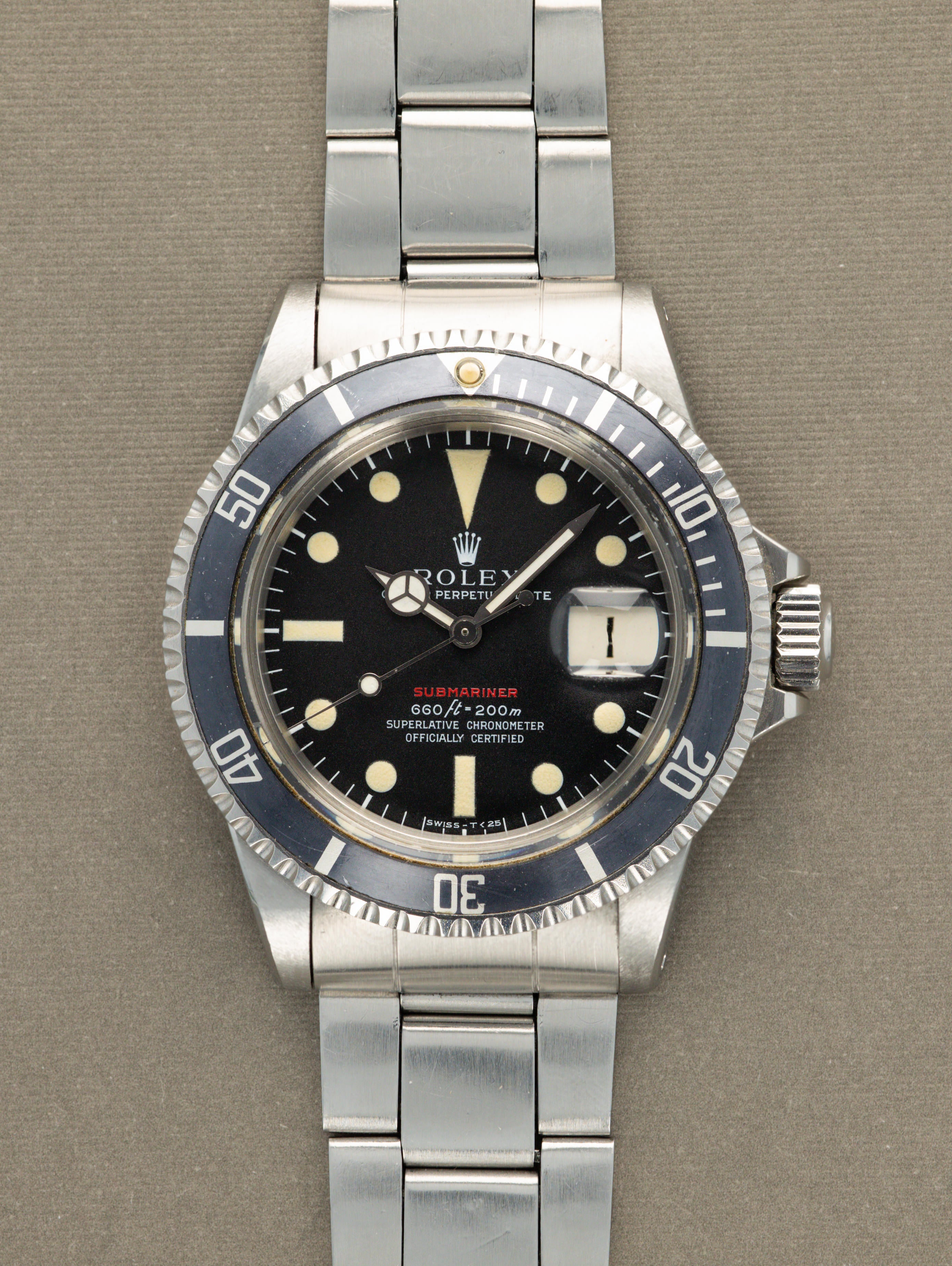 Rolex Submariner Date Ref. 1680 - 'Red Sub' w/ Caseback Sticker