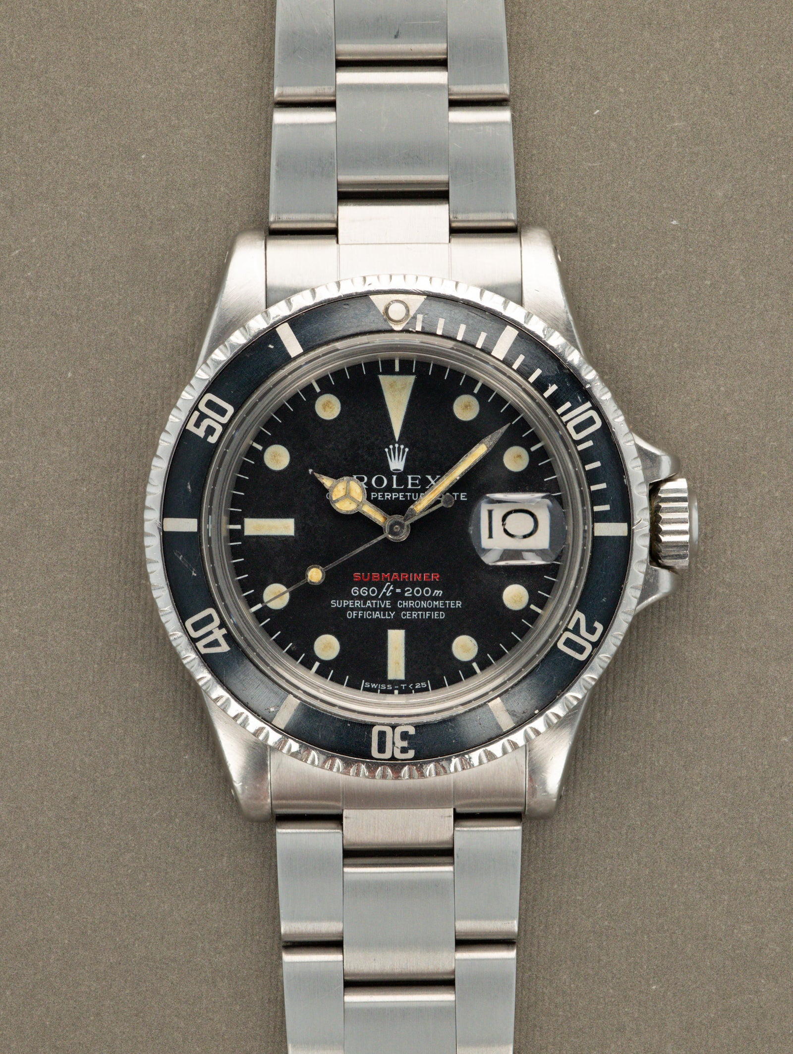 Rolex Submariner Date Ref. 1680 - 'Red Sub' MK4 Dial