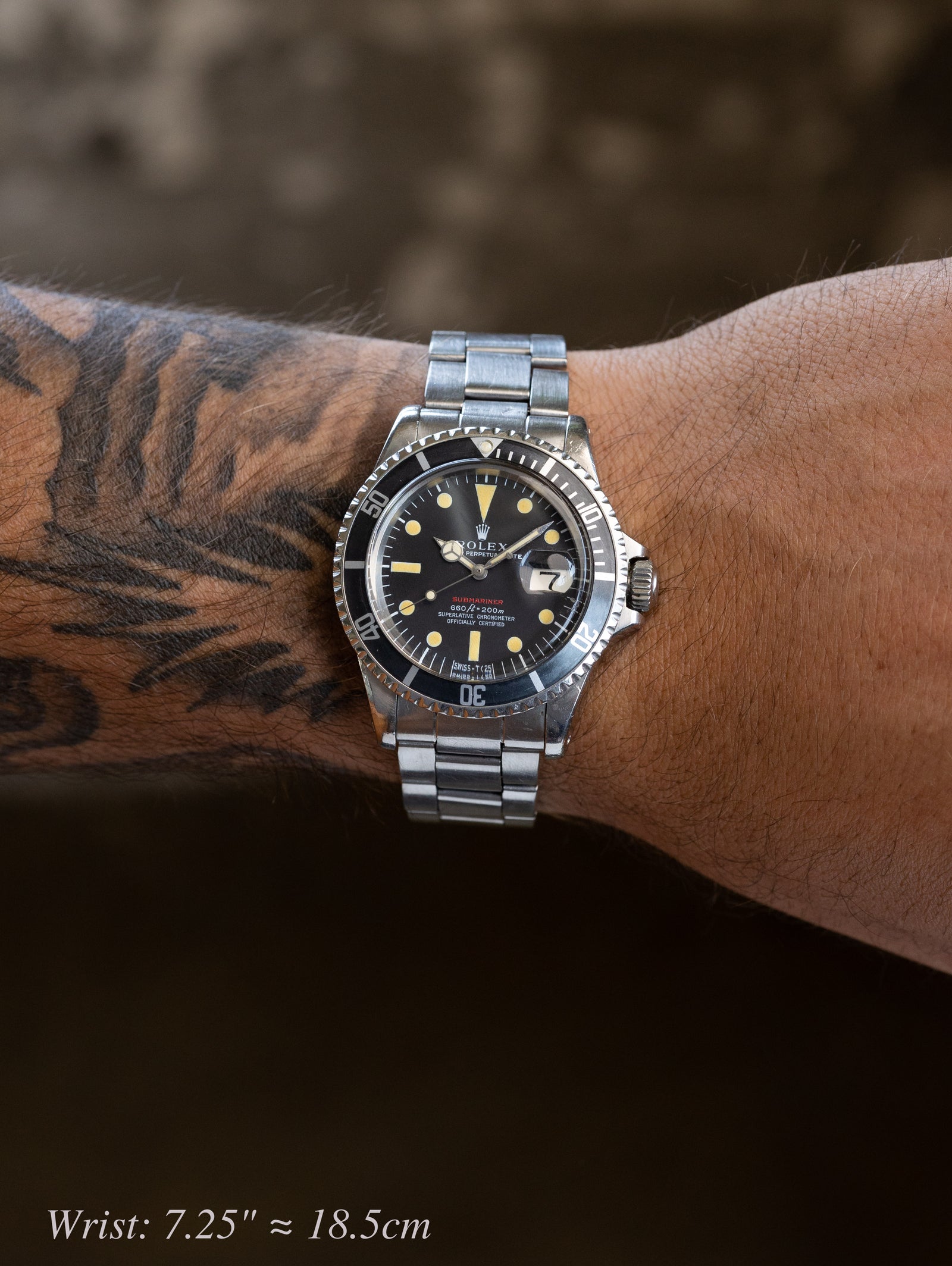 Rolex Submariner Date Ref. 1680 - 'Red Sub' Unpolished W/ Box & Papers