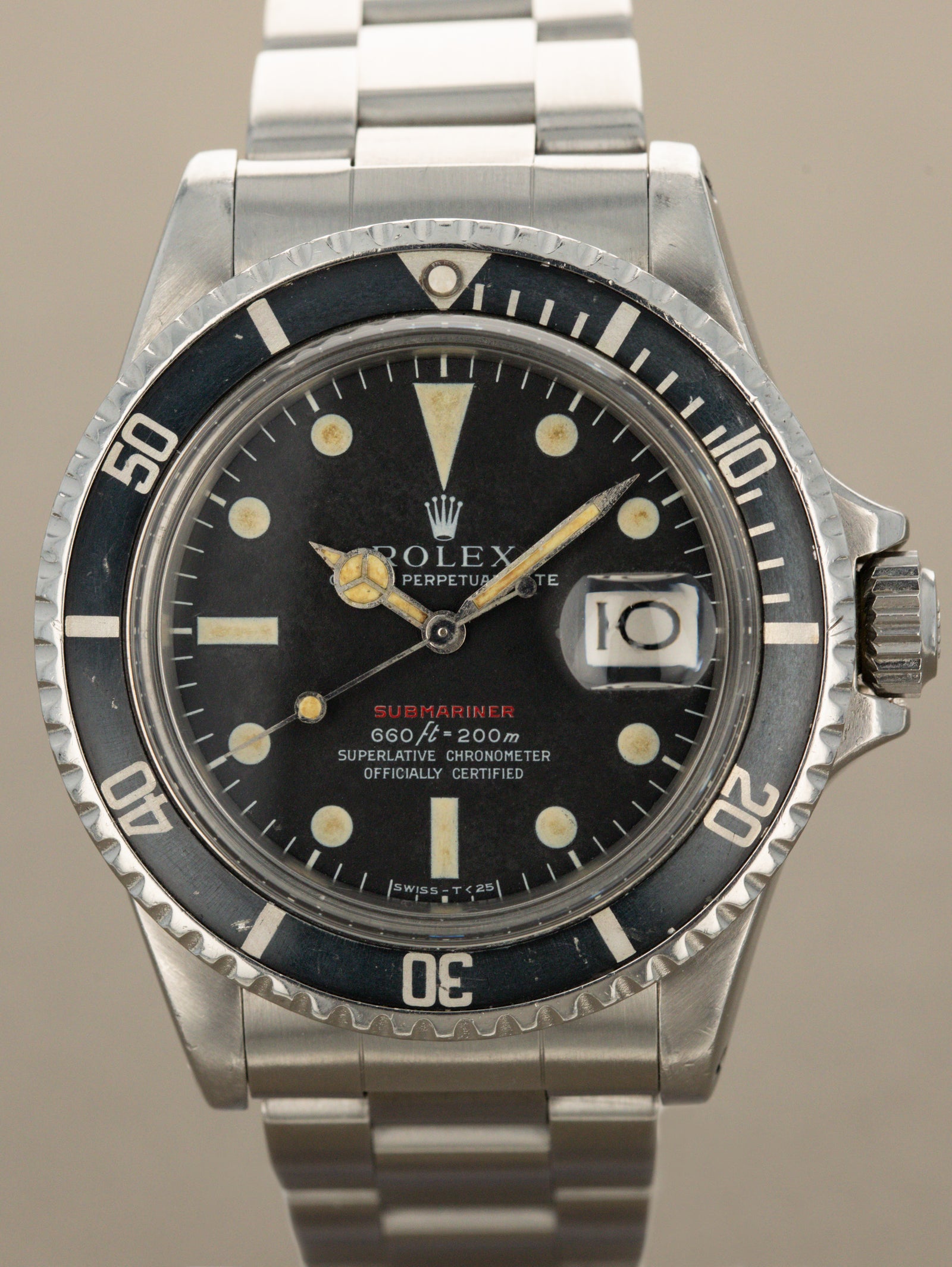 Rolex Submariner Date Ref. 1680 - 'Red Sub' MK4 Dial