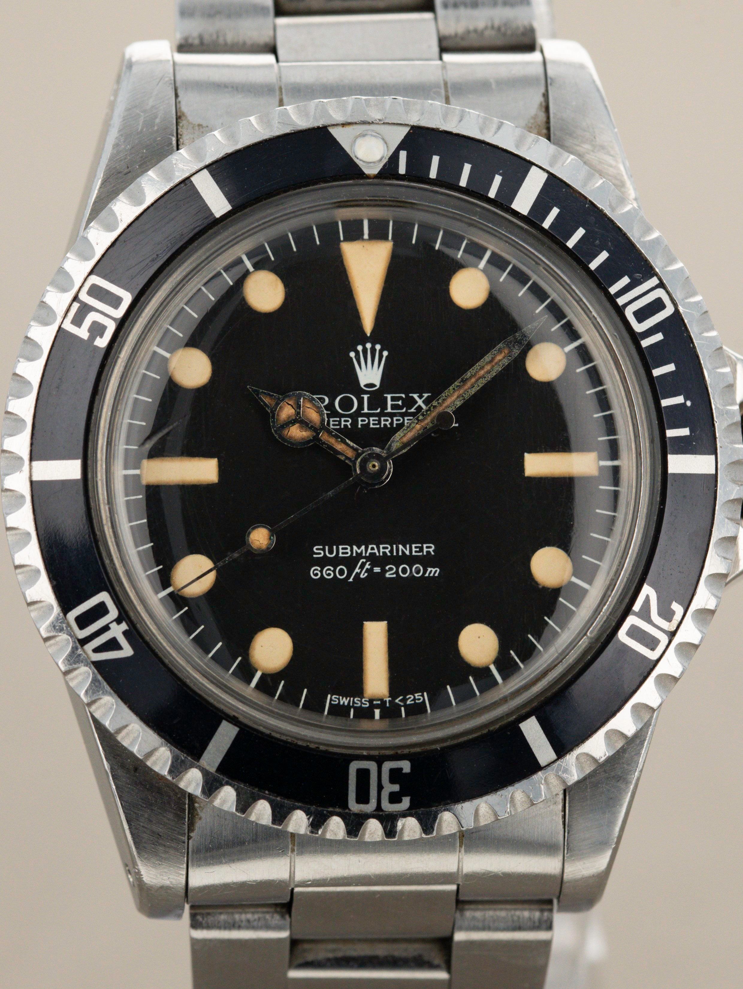 Rolex Submariner Ref. 5513 MK3 Maxi Lollipop