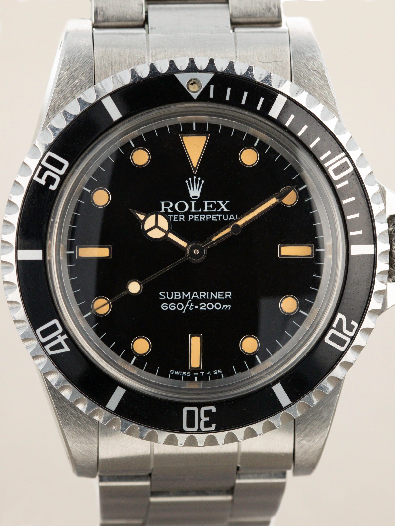 Rolex Submariner Ref. 5513 Pumpkin Unpolished
