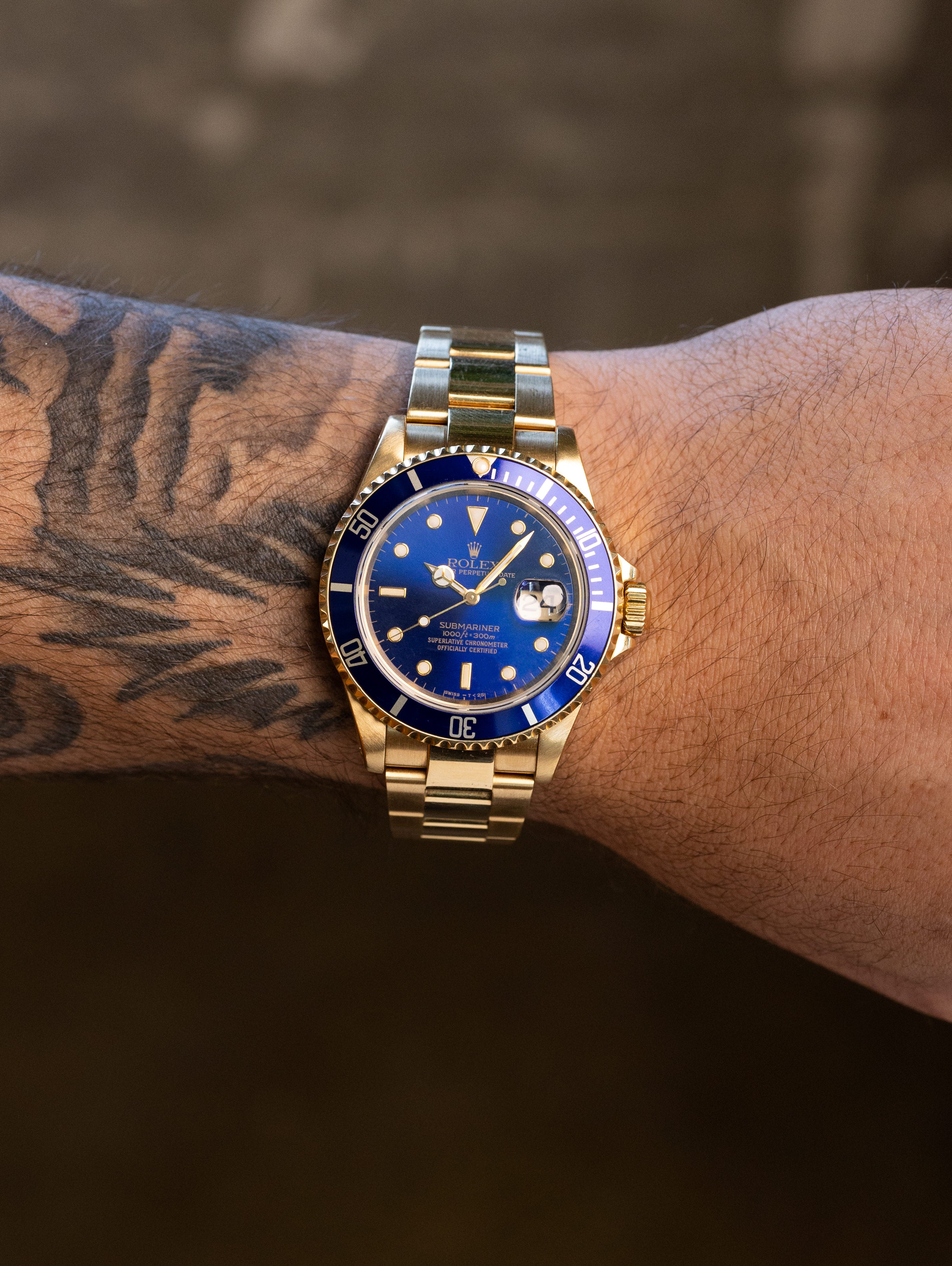 Rolex Submariner Date Ref. 16618 - 'Bluesy' Sunburst Blue Tritium Dial