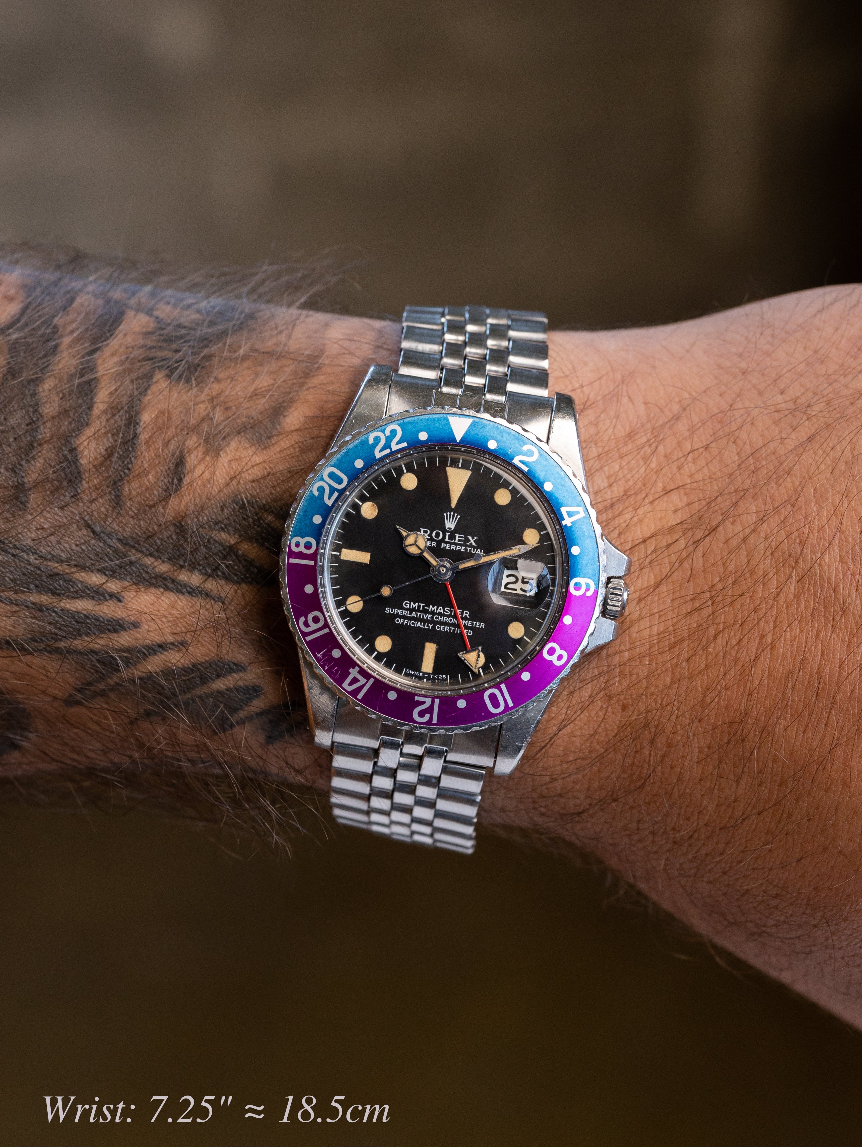 Rolex GMT-Master Ref. 1675 - 'Fuchsia' MK1 Unpolished