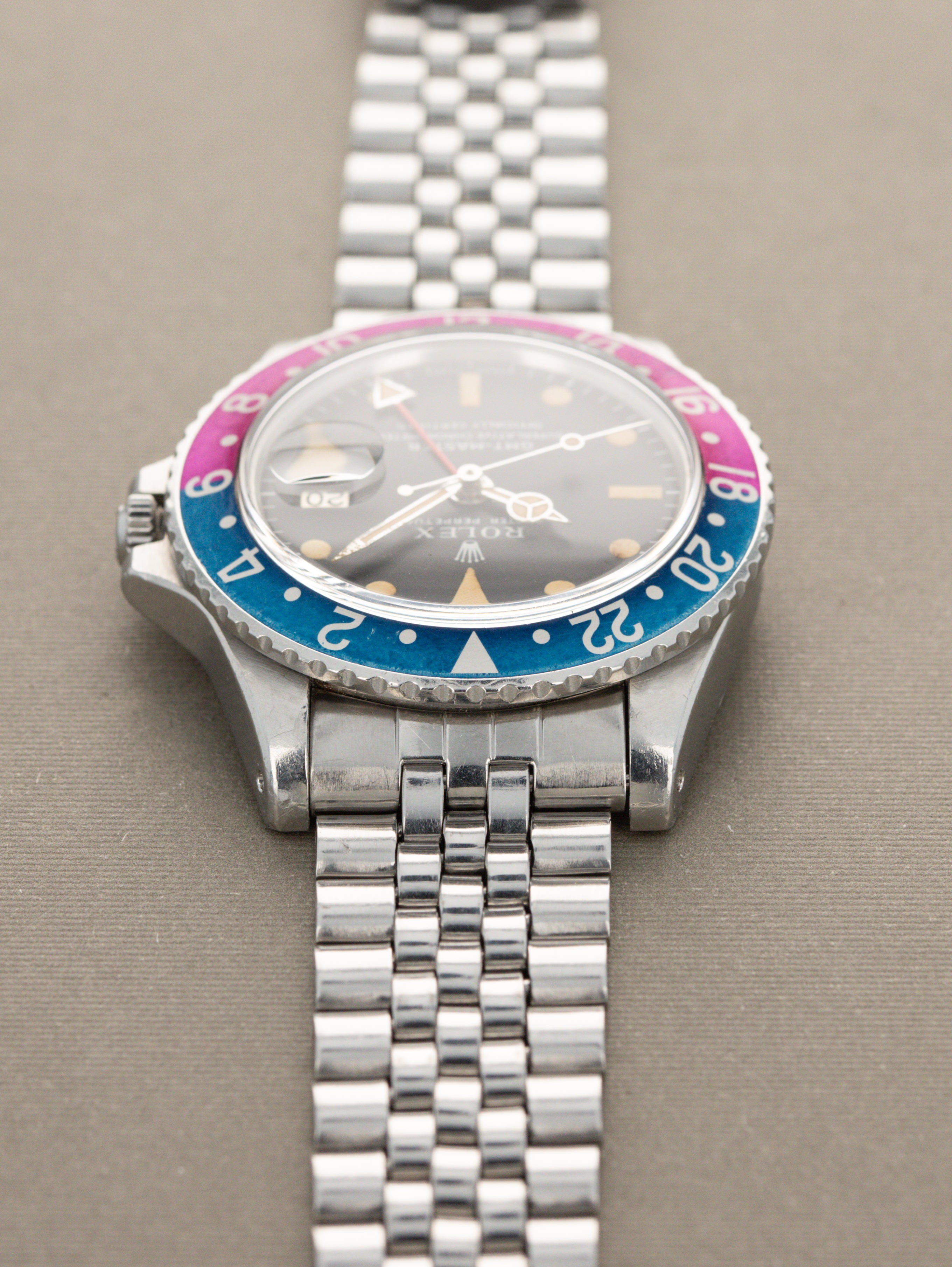 Rolex GMT-Master Ref. 1675 - 'Fuchsia' MK1 Unpolished