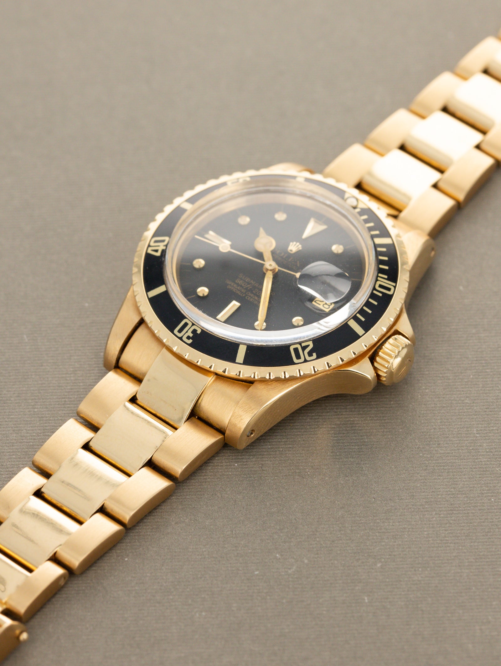 Rolex Submariner Date Ref. 1680/8 - Matte Black 'Nipple' Dial