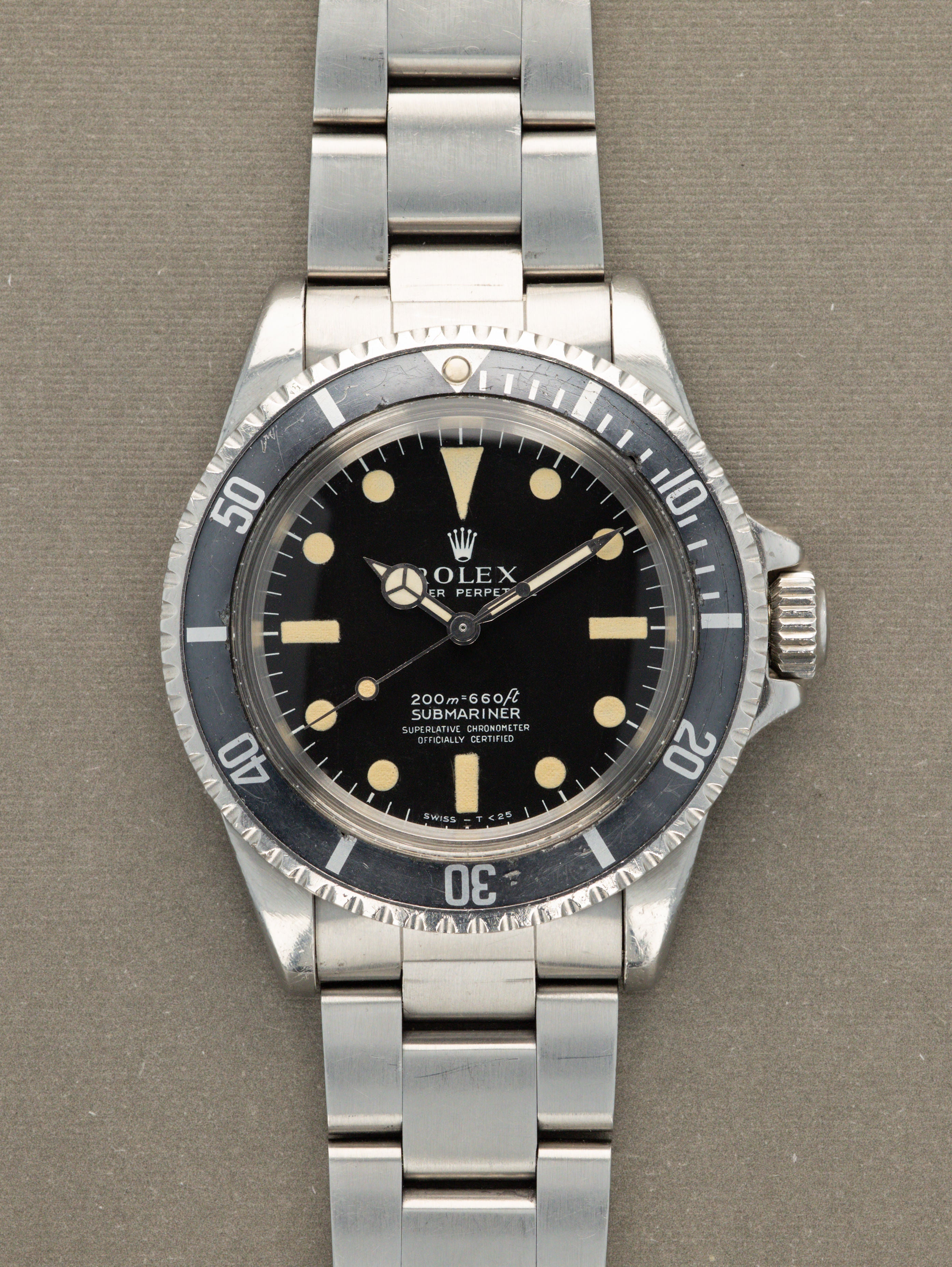 Rolex Submariner Ref. 5512 - 'Meters First' Matte Dial Unpolished