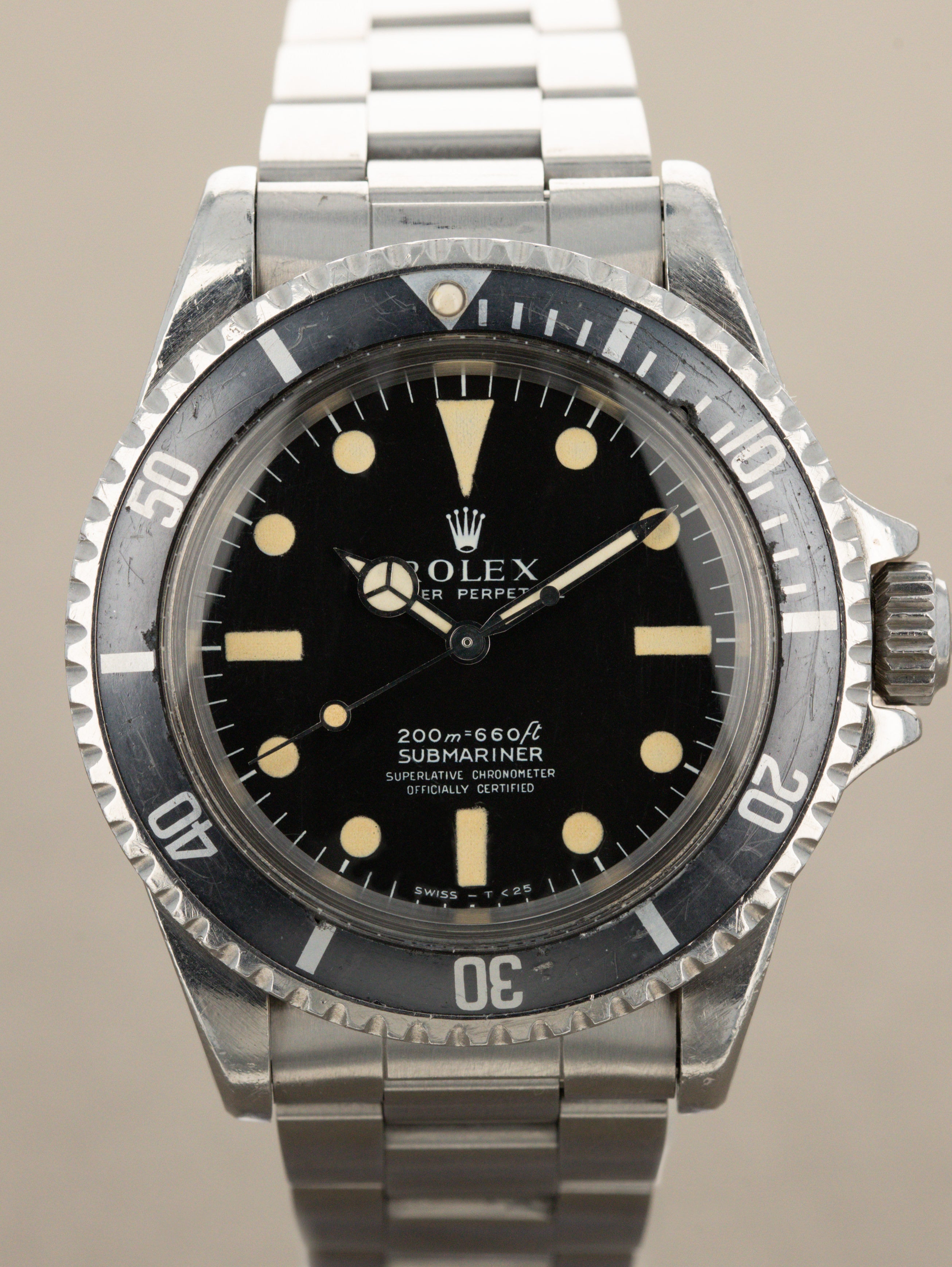 Rolex Submariner Ref. 5512 - 'Meters First' Matte Dial Unpolished