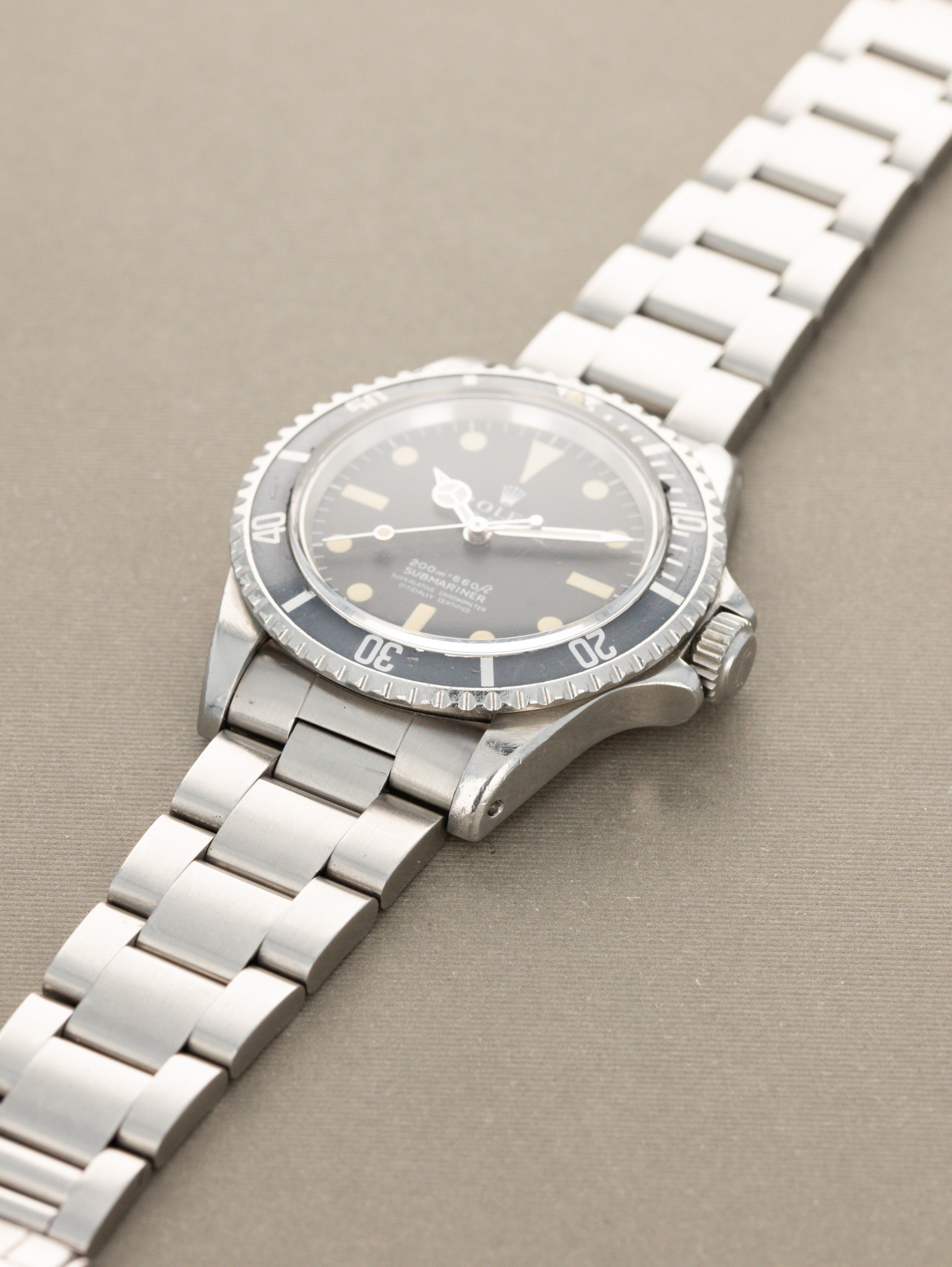 Rolex Submariner Ref. 5512 - 'Meters First' Matte Dial Unpolished