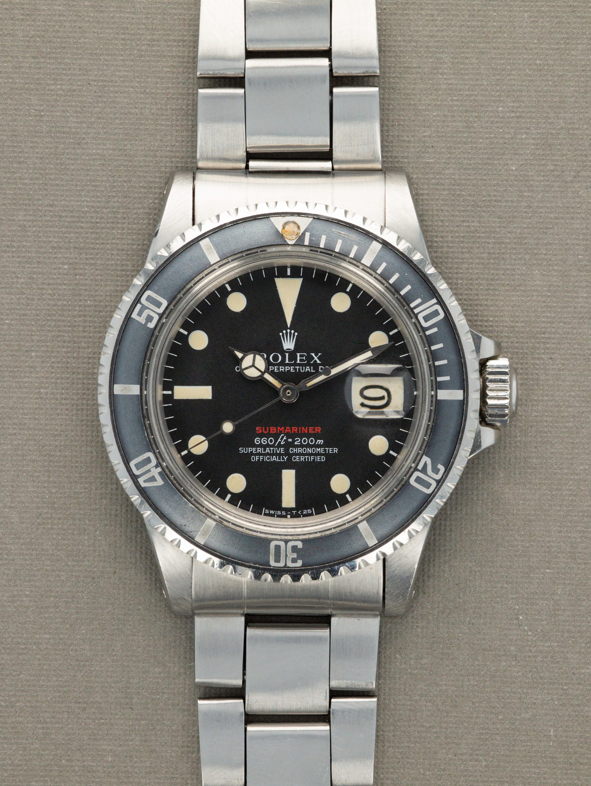 Rolex Submariner Ref 1680 - Mark 4 Red Sub with Full Kit