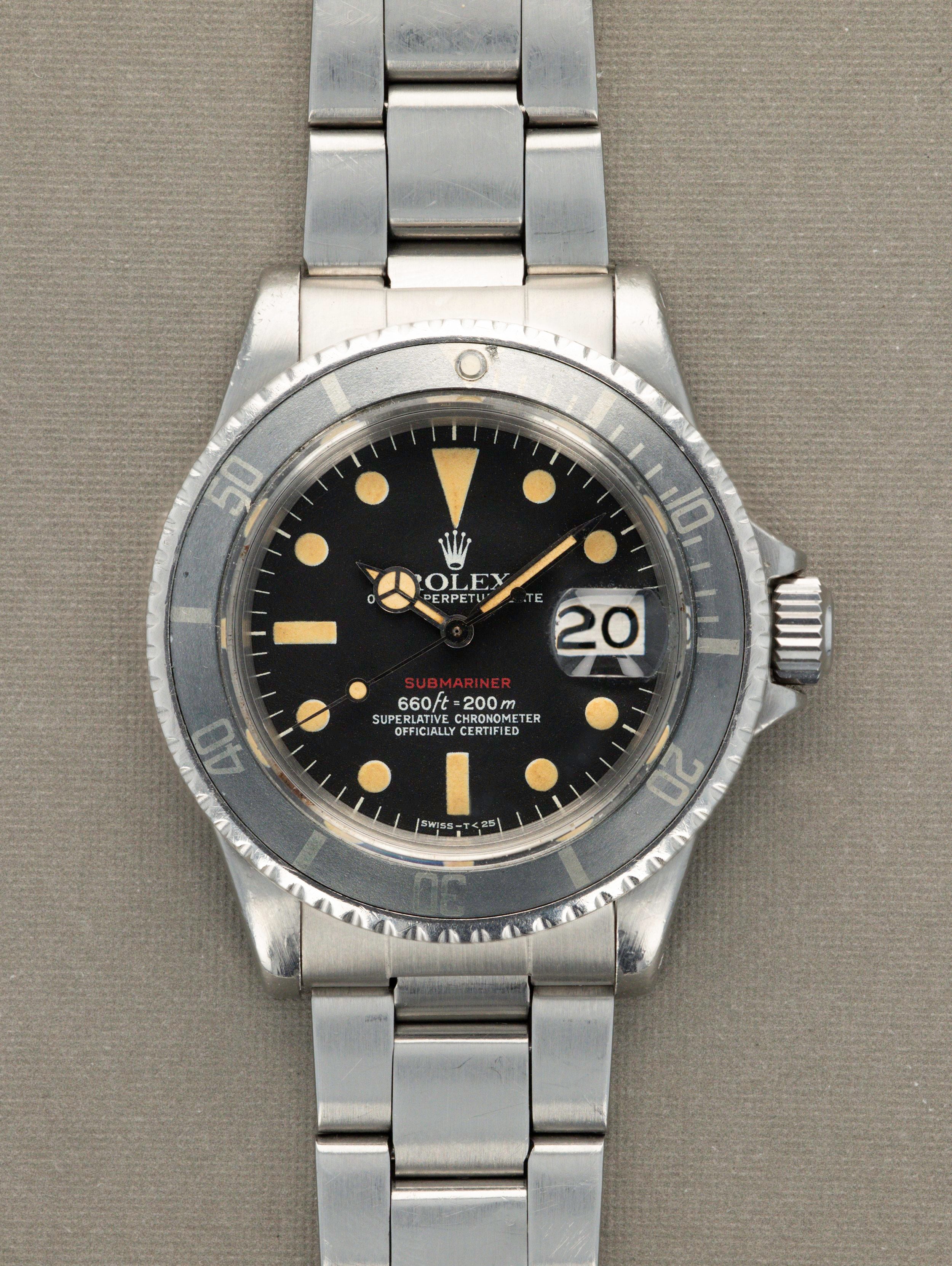 Rolex Submariner Ref. 1680 Red Sub Mk 6 Dial