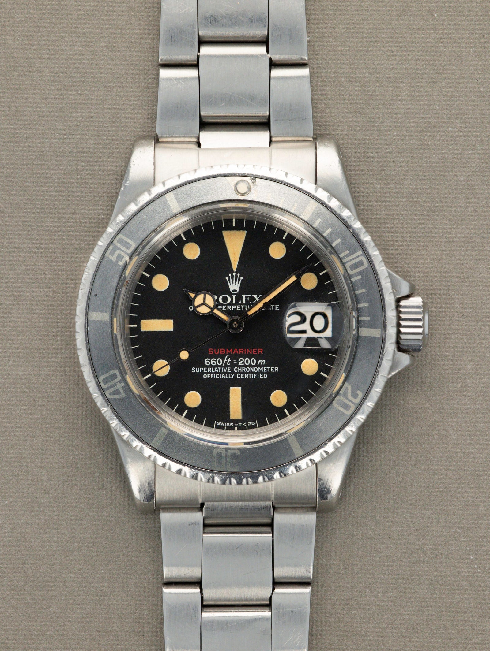 Rolex Submariner Ref. 1680 - Red Sub Mk 6 Dial