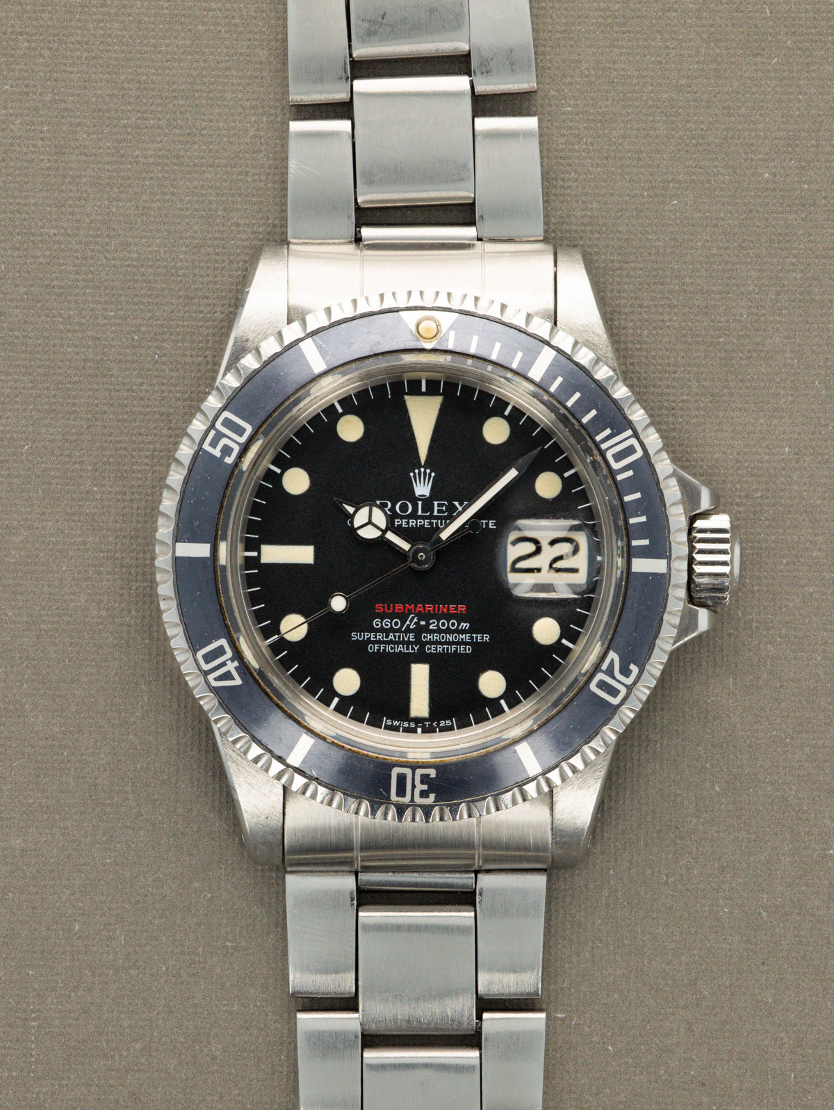 Rolex Submariner Date Ref. 1680 - 'Red Sub' w/ Caseback Sticker