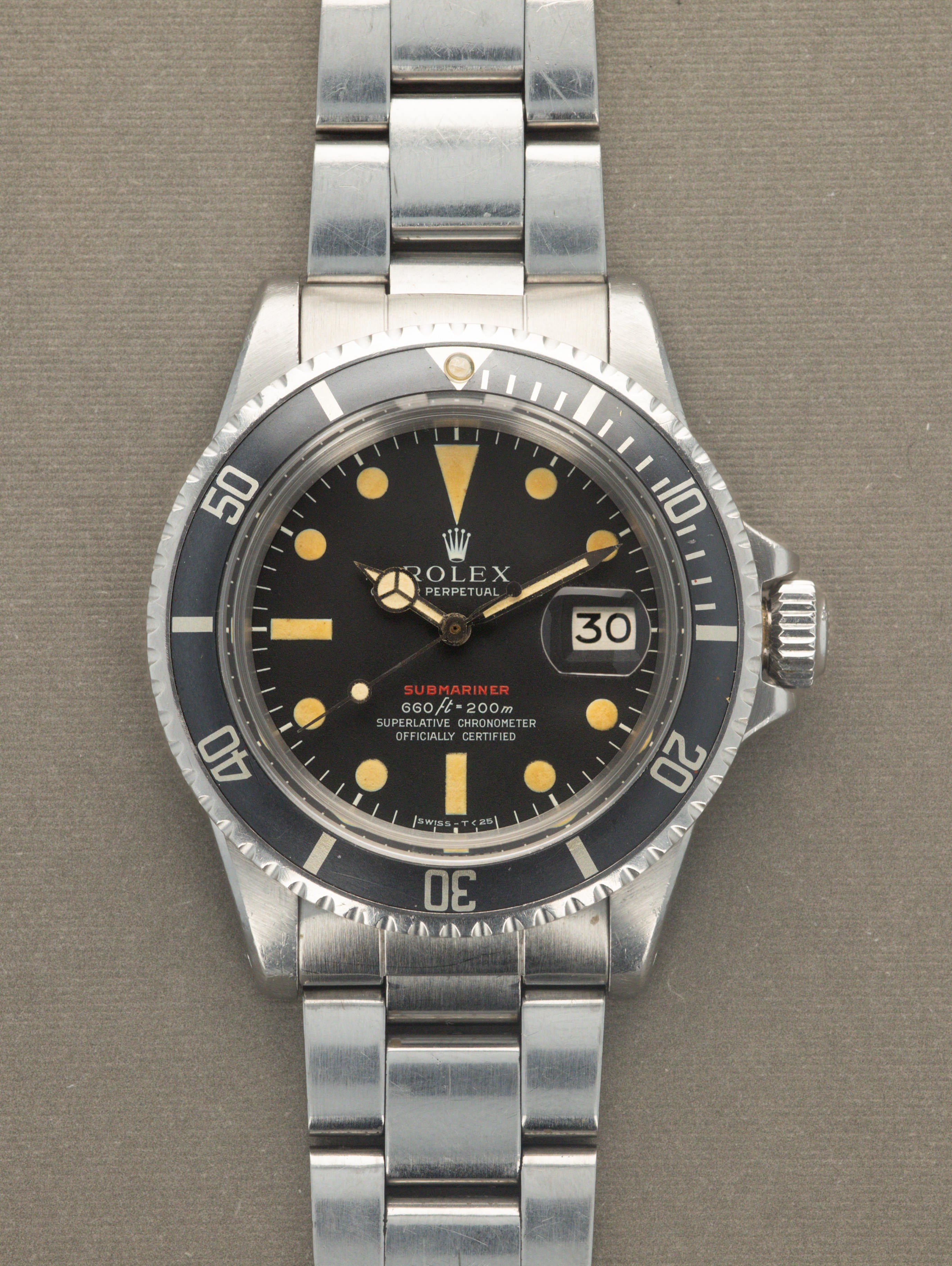 Rolex Submariner Date Ref. 1680 - MK4 'Red Sub' - Box & Papers
