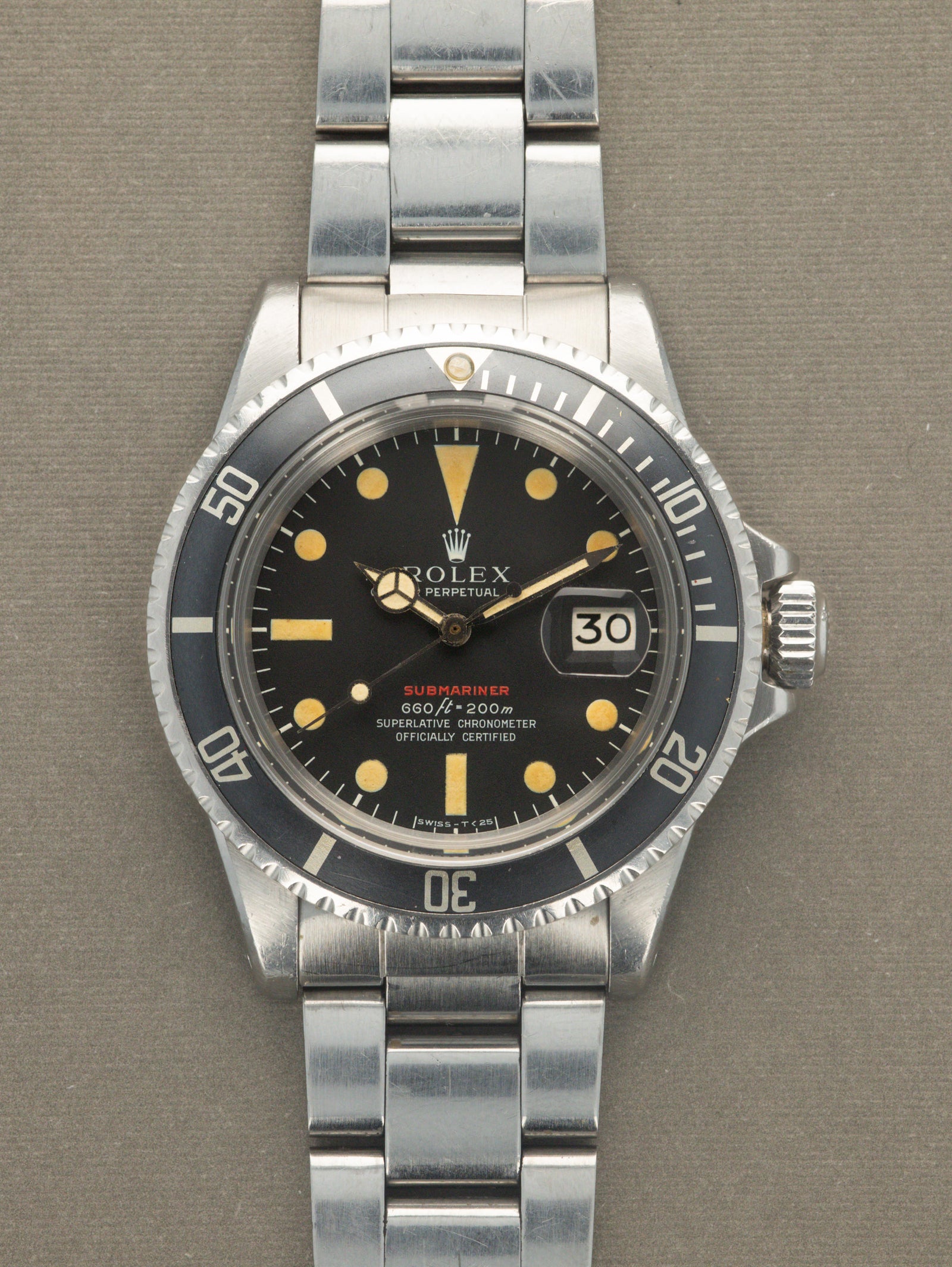 Rolex Submariner Date Ref. 1680 - MK4 'Red Sub' - Box & Papers