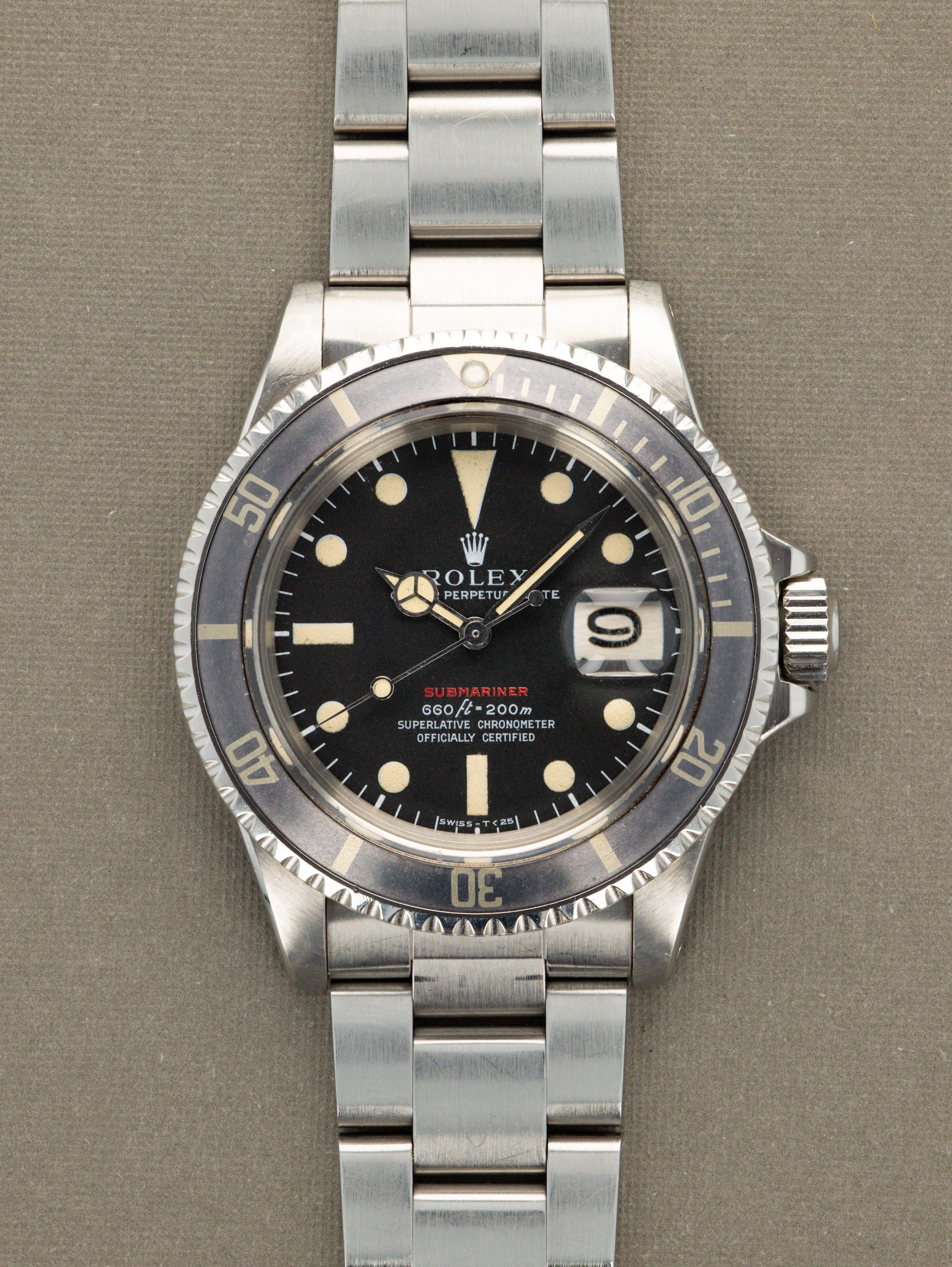 Rolex Submariner Date Ref. 1680 - 'Red Sub' MK4 Dial