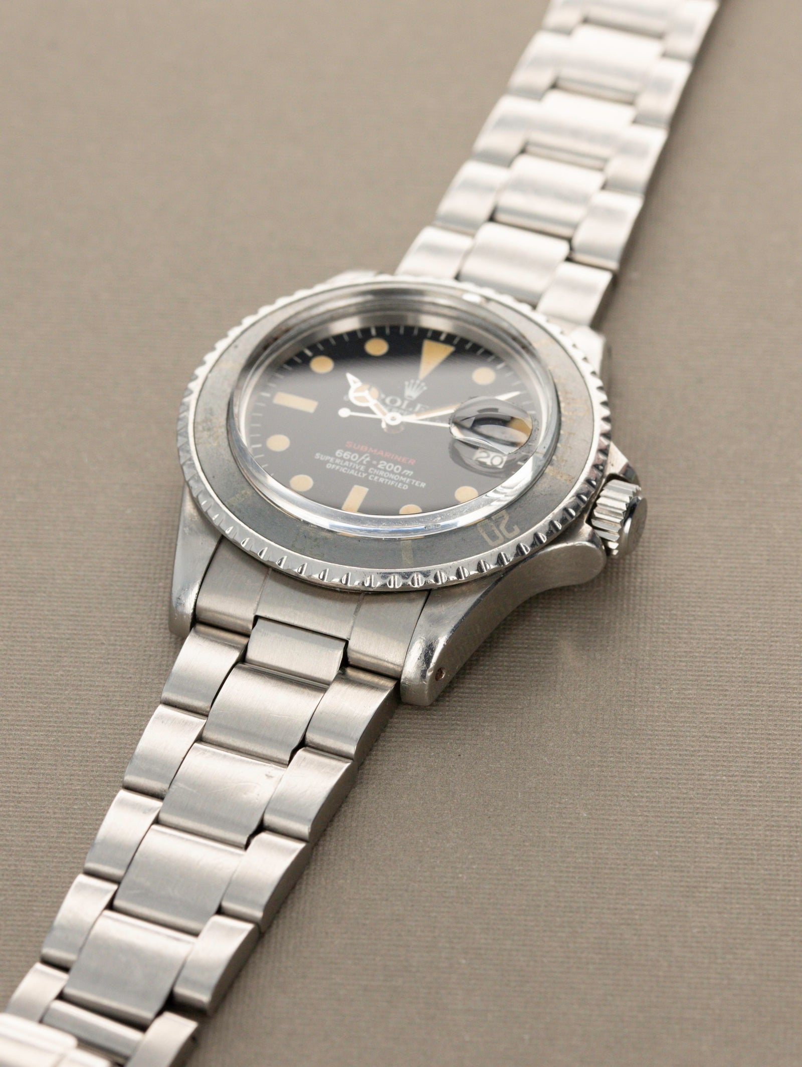 Rolex Submariner Ref. 1680 - Red Sub Mk 6 Dial