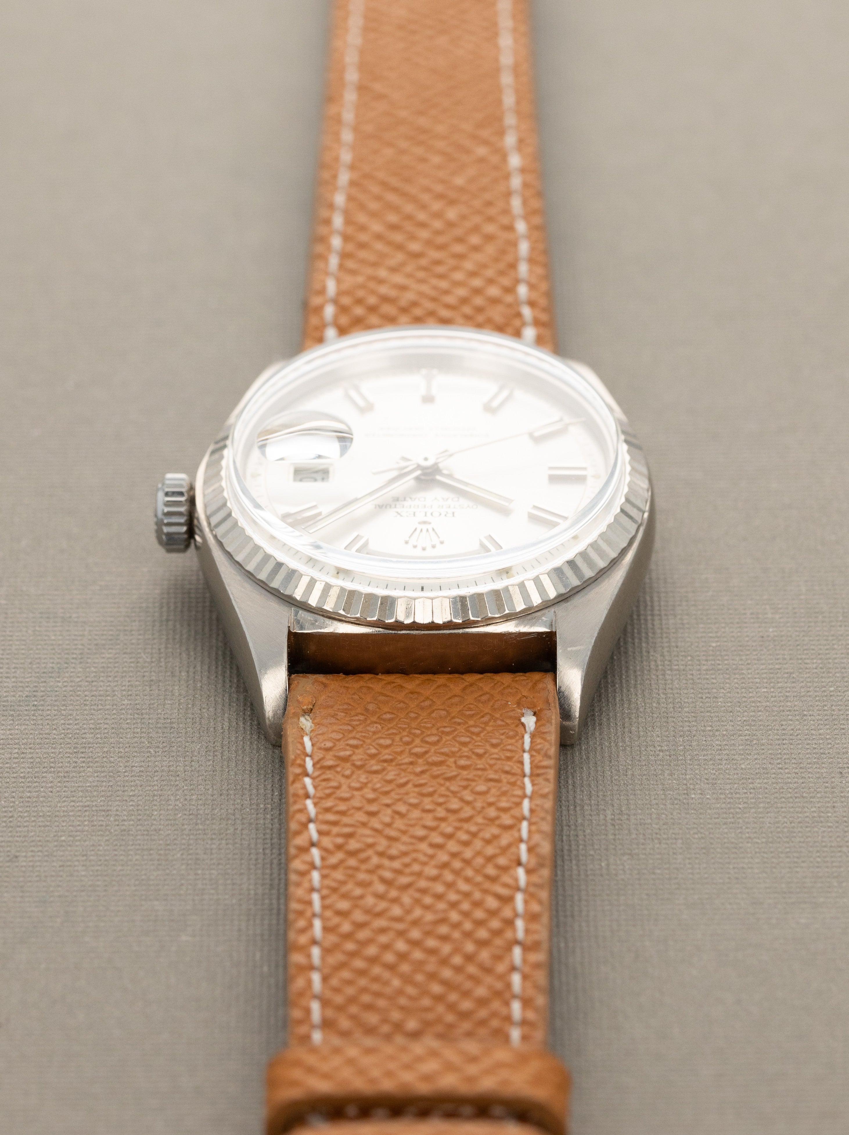 Rolex Day-Date Ref. 1803/9 - Sunburst Silver 'Wideboy' Dial