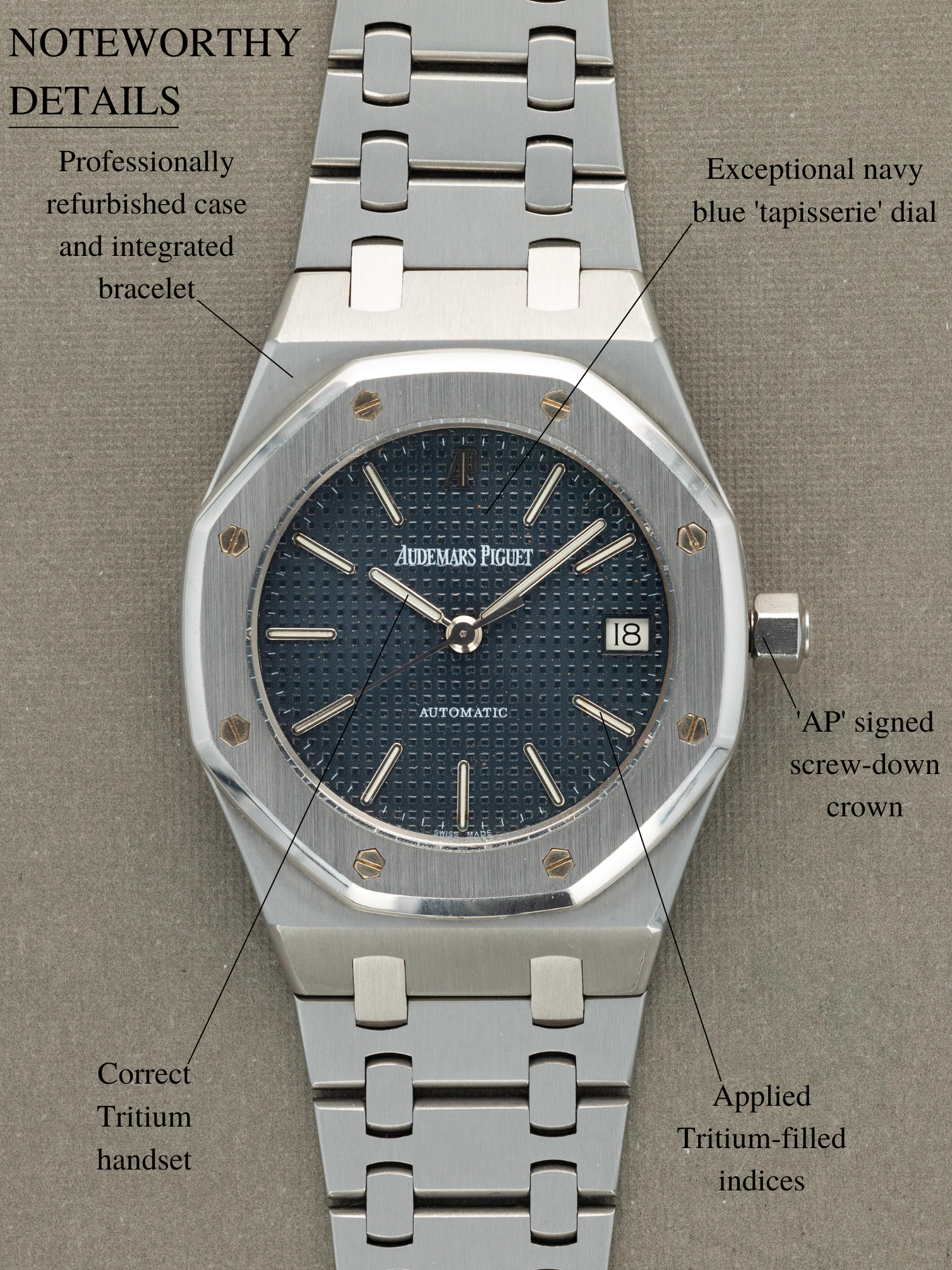 Audemars Piguet Royal Oak 'Midsize' Ref. 14790ST - 'Second Series'