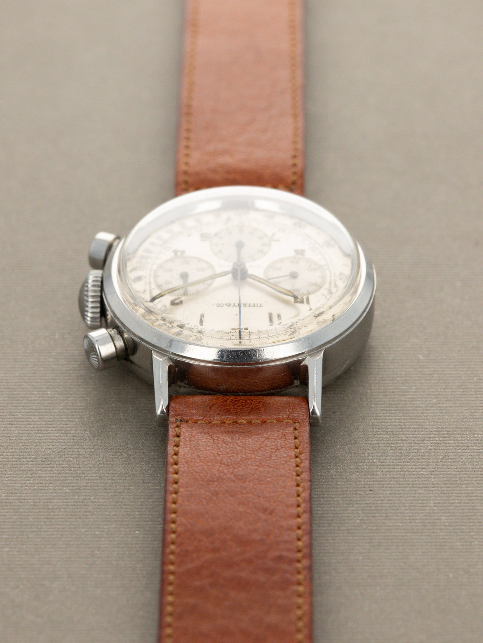 Movado M95 Chronograph Ref. 19018 - 'Tiffany & Co.' Signed Dial