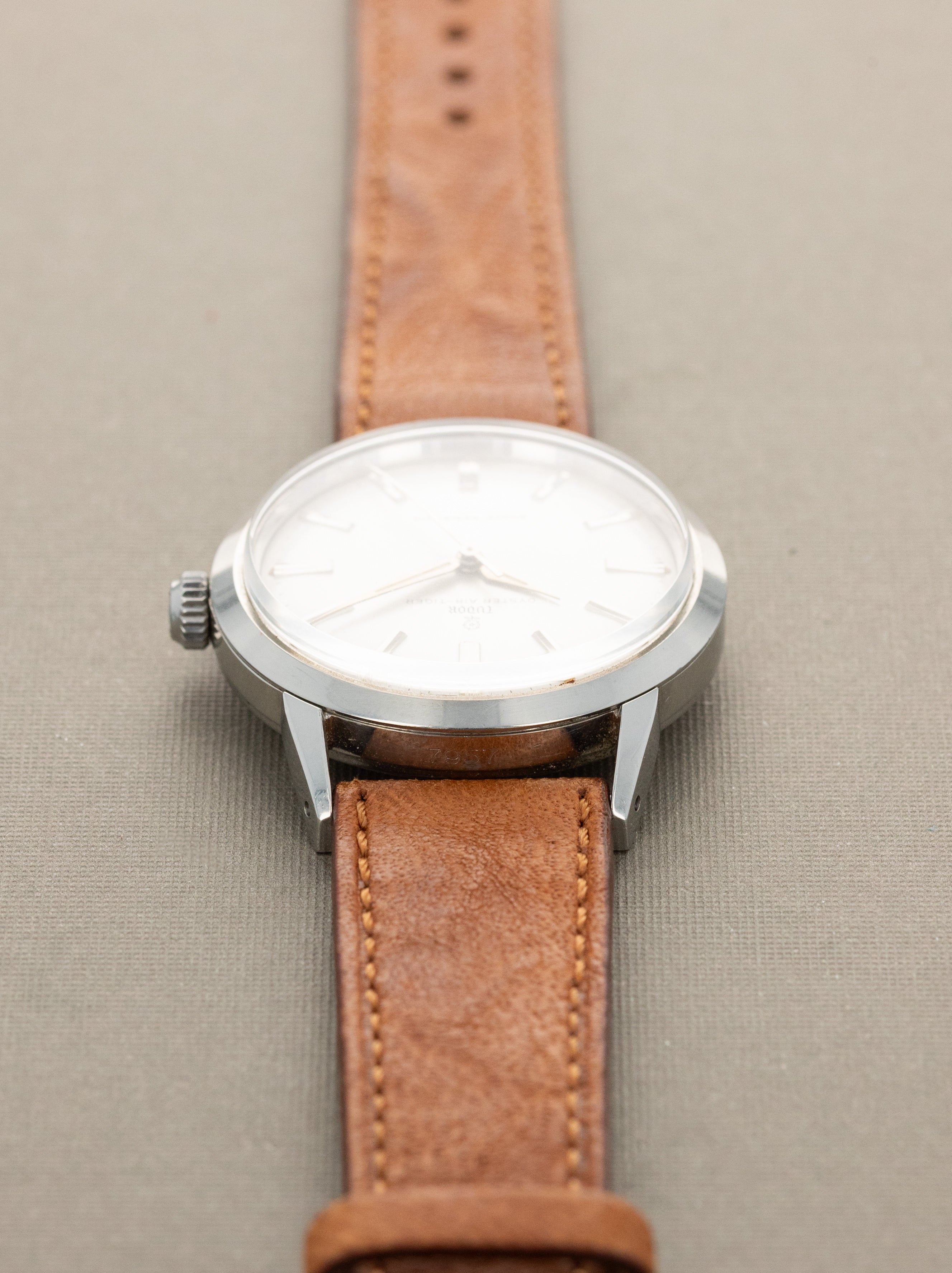 Tudor Oyster Air-Tiger Ref. 7957 - Sunburst Silver 'Rose' Dial