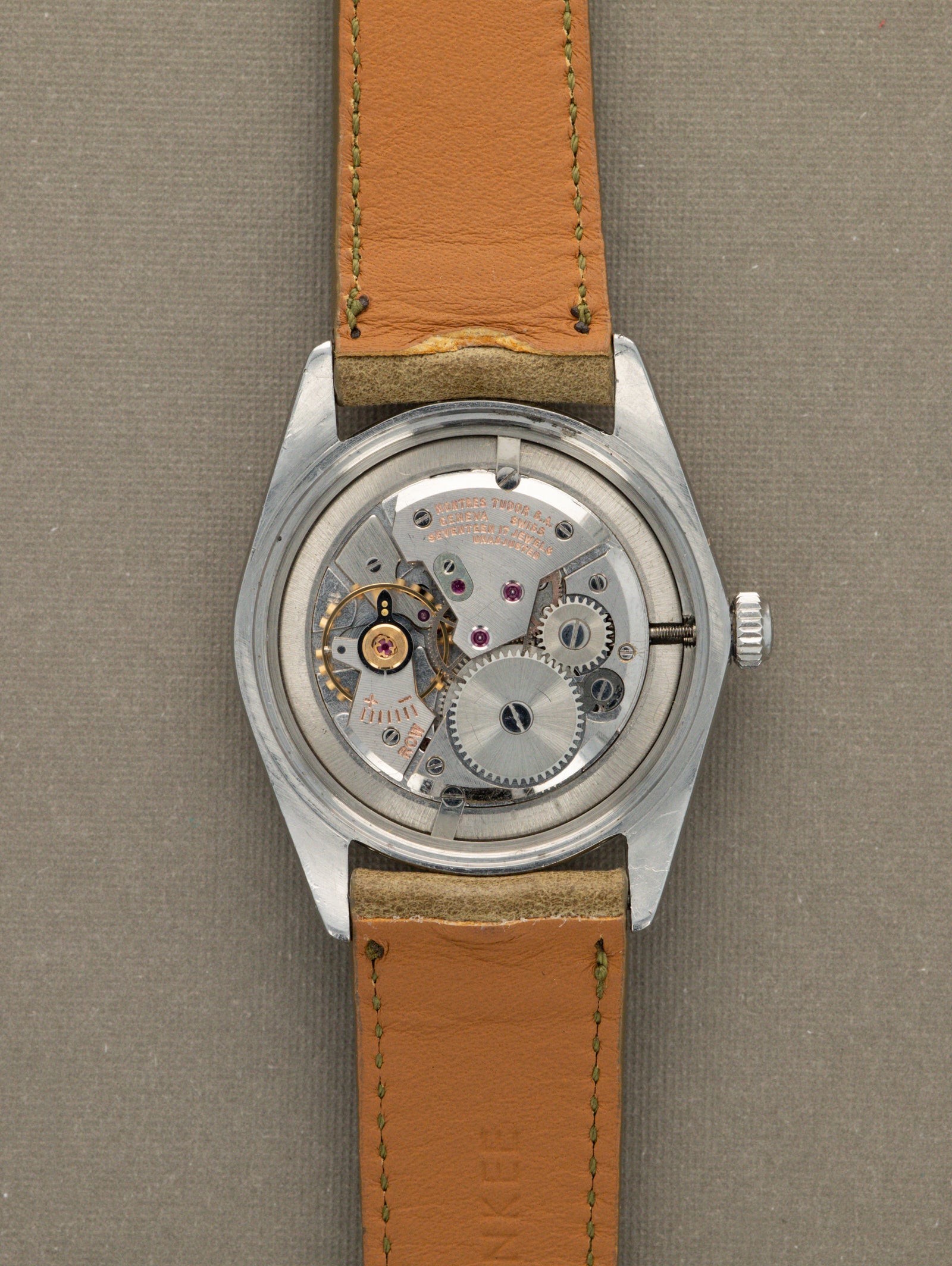Tudor Oyster Ref. 7984 - Black Gilt 'Rose' Dial Unpolished