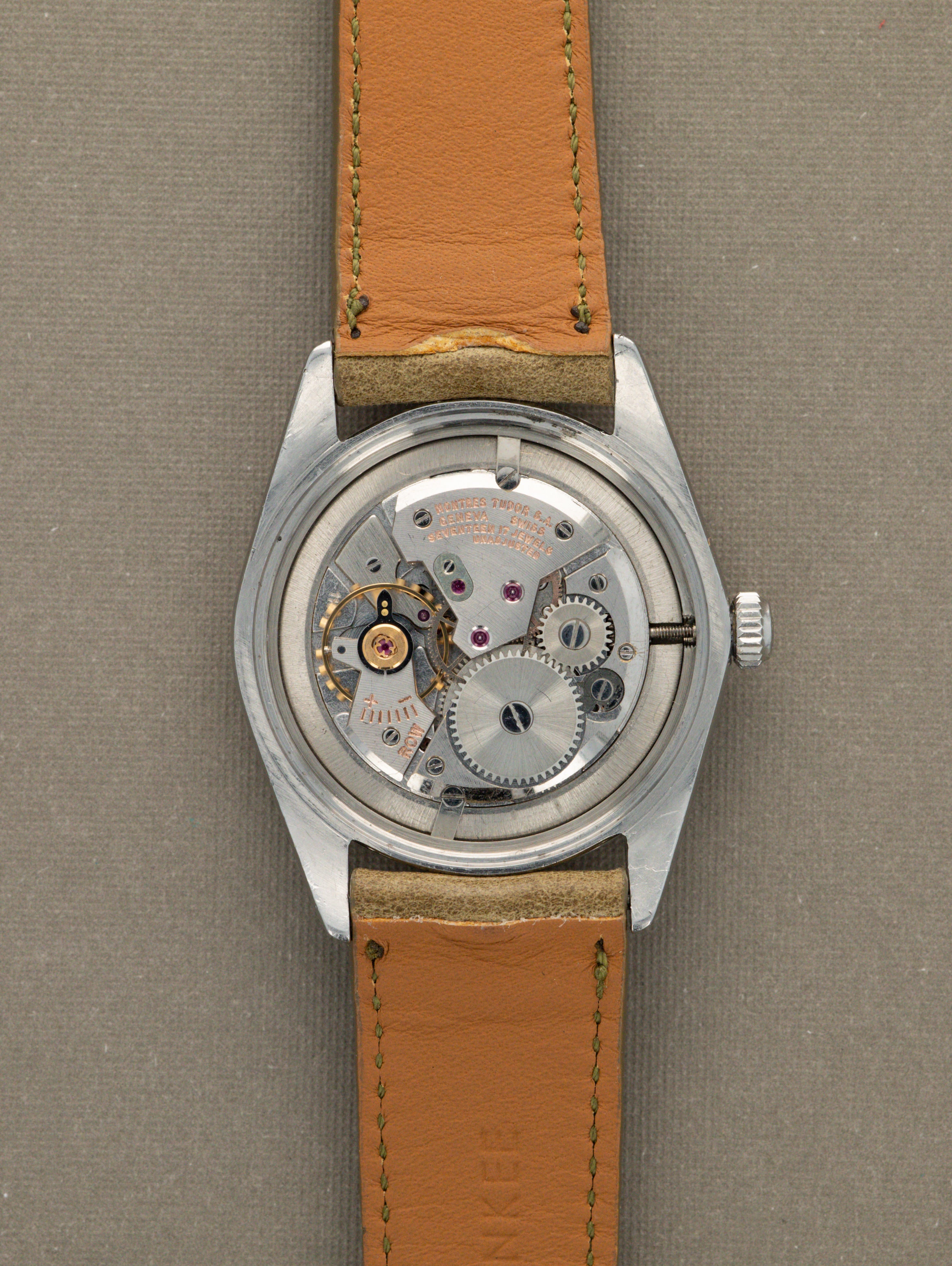 Tudor Oyster Ref. 7984 - Black Gilt 'Rose' Dial Unpolished