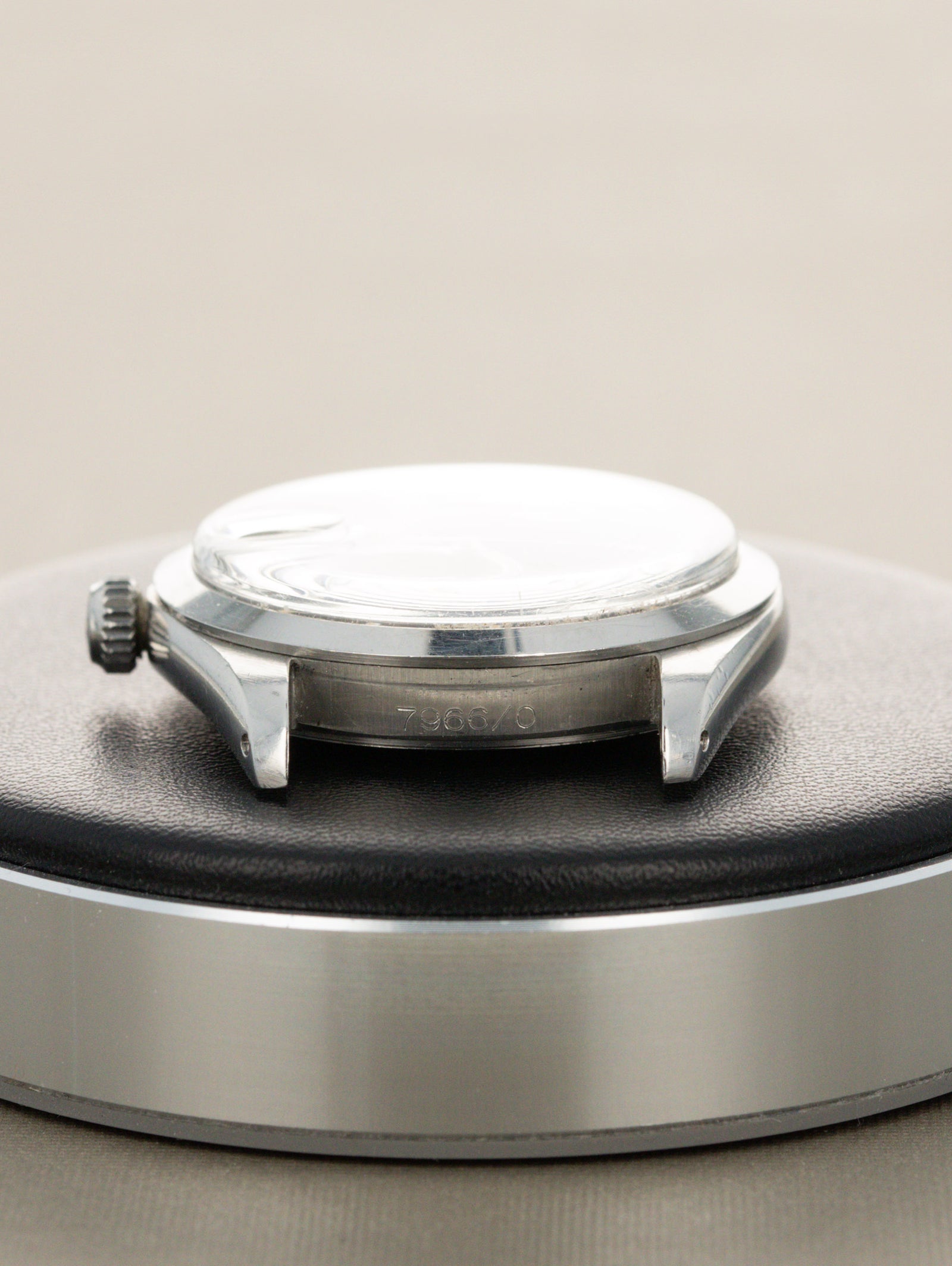 Tudor Ranger Date Ref. 7966/0 - Matte Black Dial w/ 'Roulette' Date Unpolished