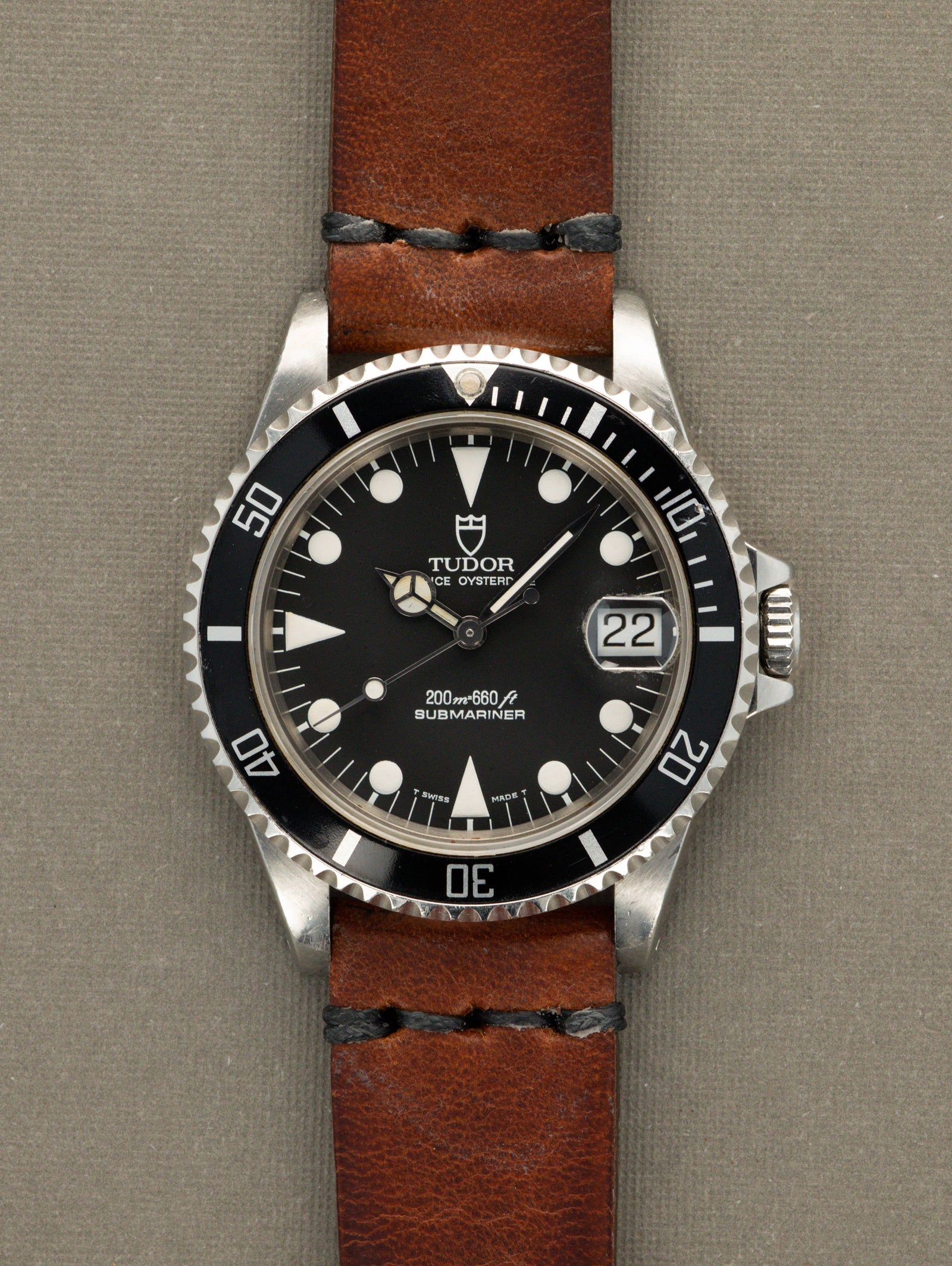 Tudor Submariner Date Ref. 75190 - 36mm 'Midsize' w/ Caseback Sticker & Papers