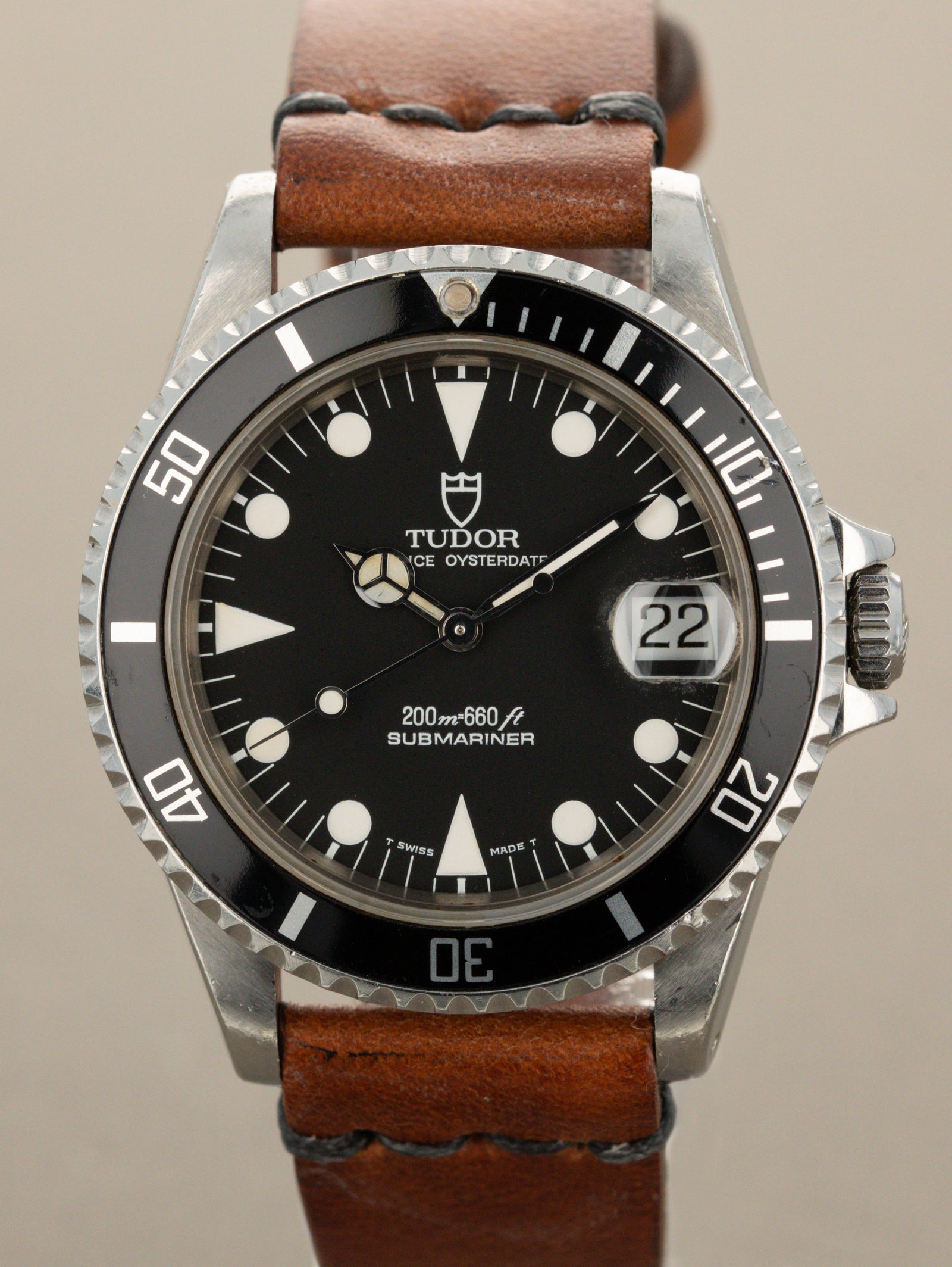 Tudor Submariner Date Ref. 75190 - 36mm 'Midsize' w/ Caseback Sticker & Papers