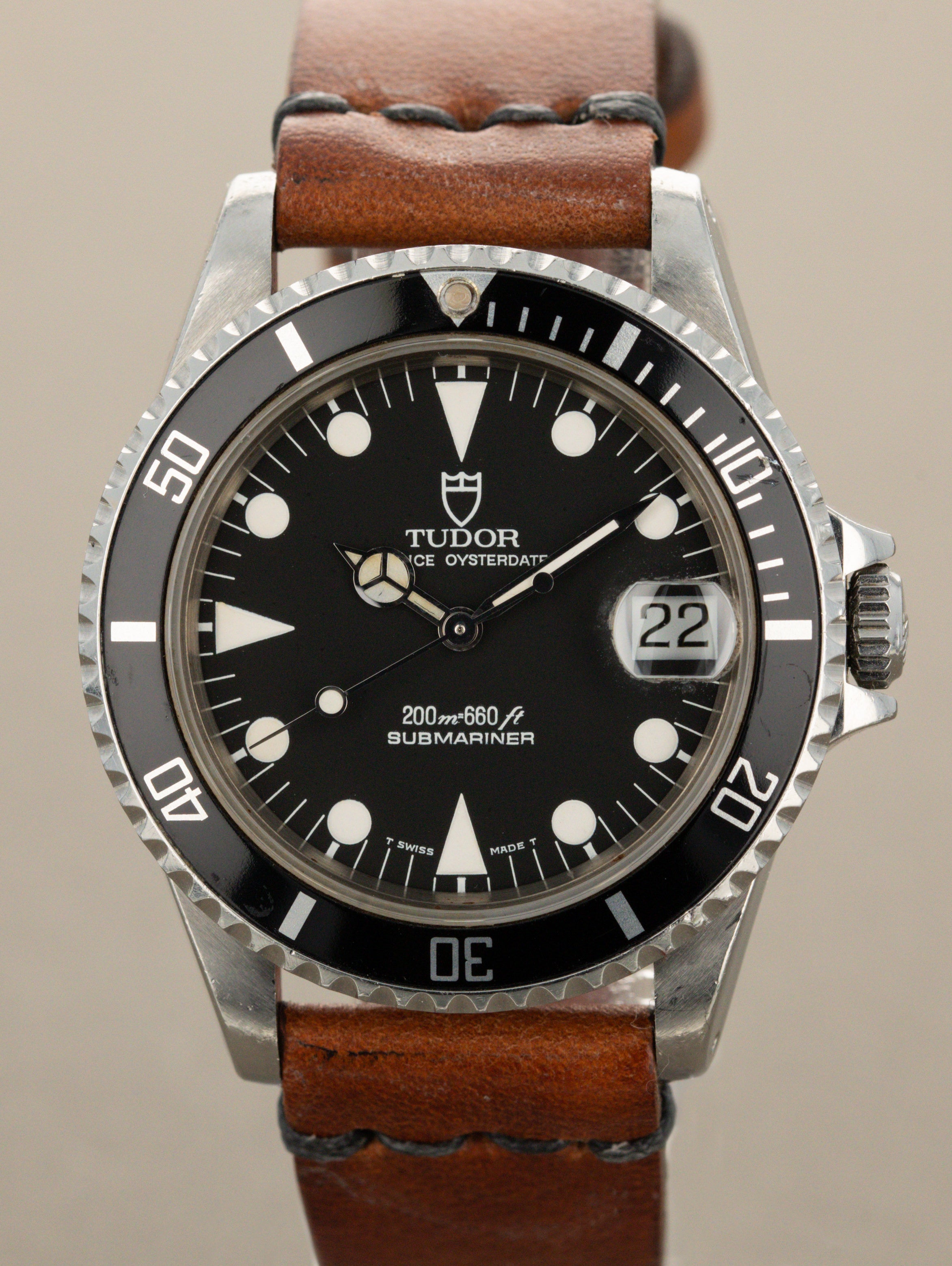 Tudor Submariner Date Ref. 75190 - 36mm 'Midsize' w/ Caseback Sticker & Papers