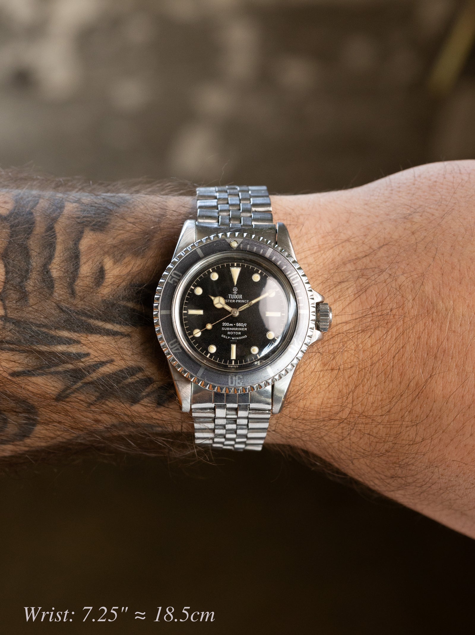 Tudor Submariner Ref. 7928 - 'Gilt Underline Chapter Ring'