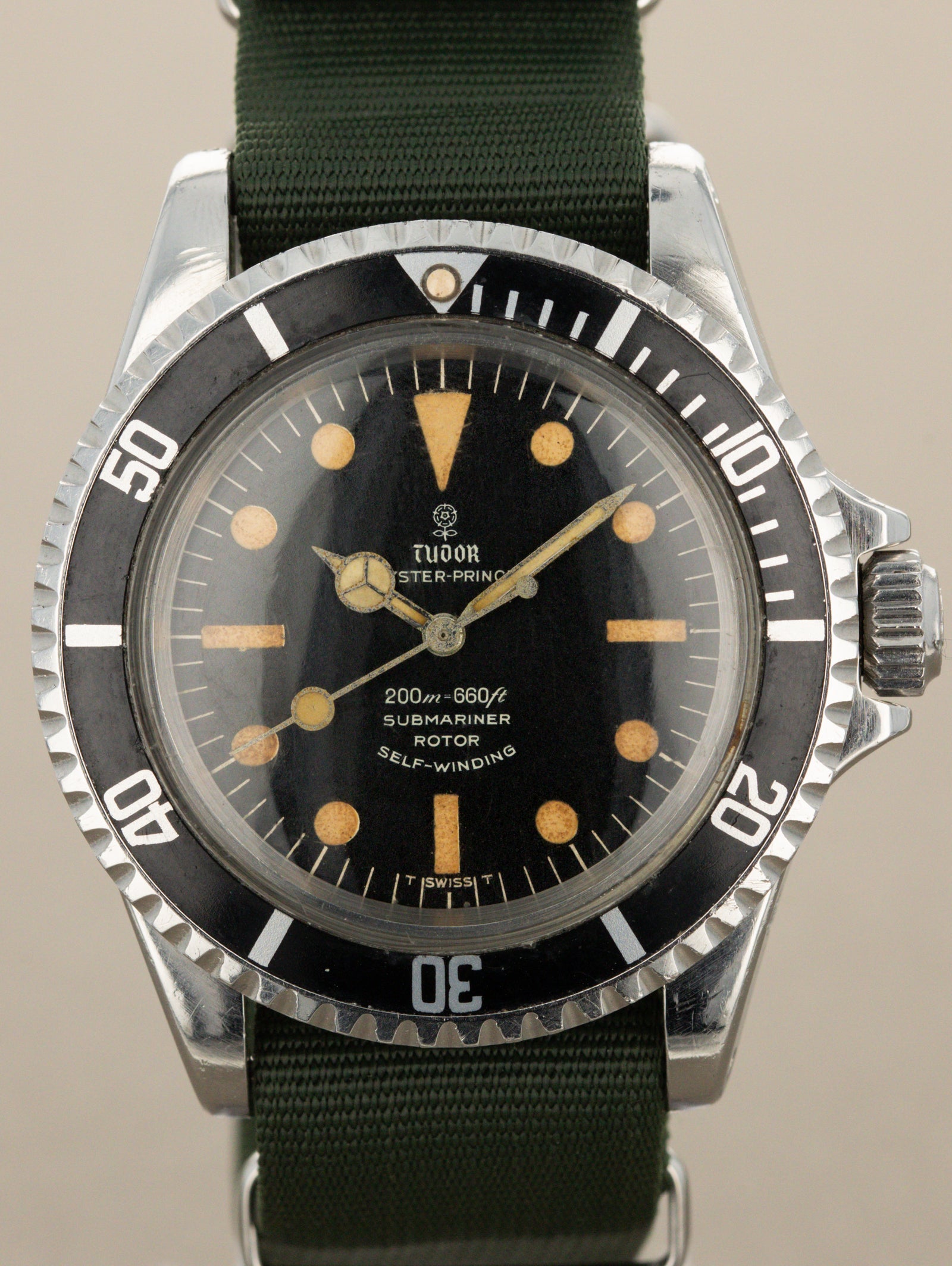 Tudor Submariner Ref. 7016/0 - 'U.S. Navy' Owned Unpolished W/ Service Papers