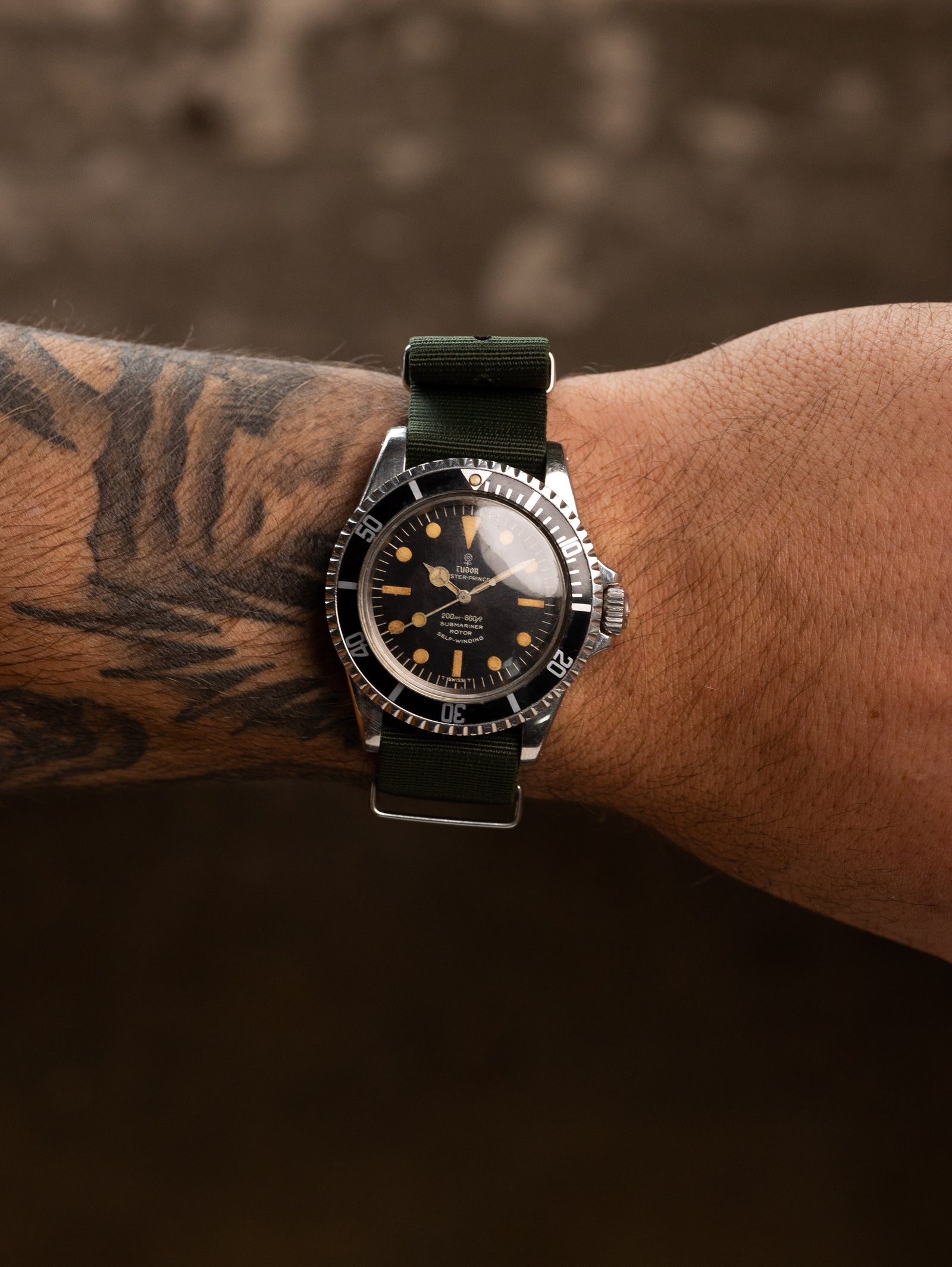 Tudor Submariner Ref. 7016/0 - 'U.S. Navy' Owned Unpolished W/ Service Papers