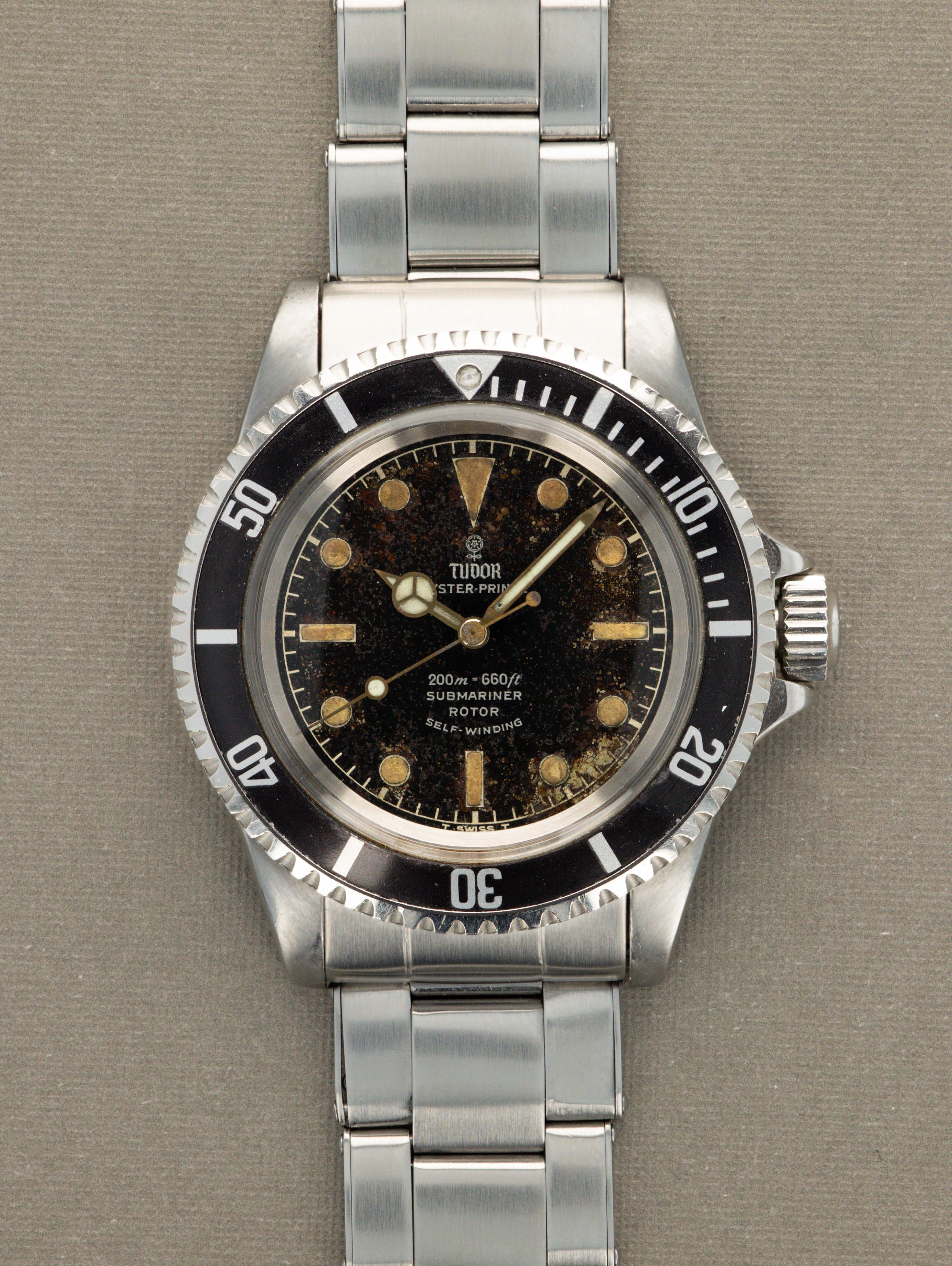 Tudor Submariner Ref. 7928 - 'IDF' Issed w/ 'Tropical Chapter Ring' Dial