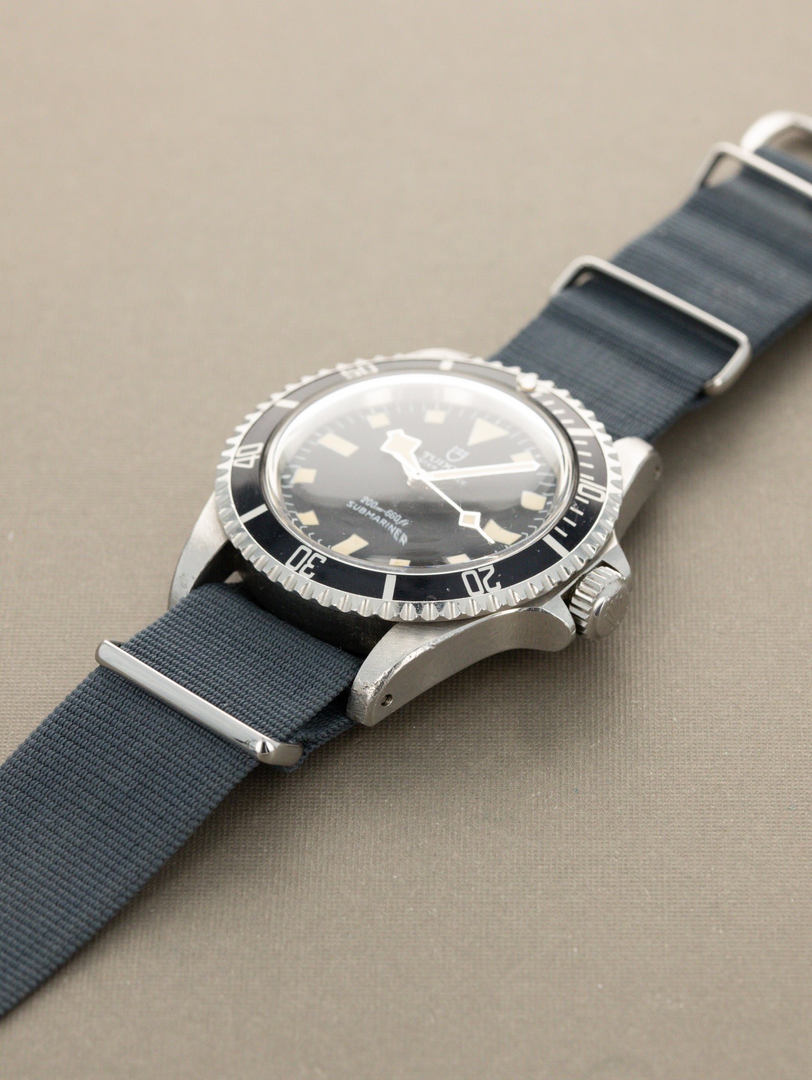 Tudor Submariner Ref. 94010 - Black 'Snowflake' Unpolished