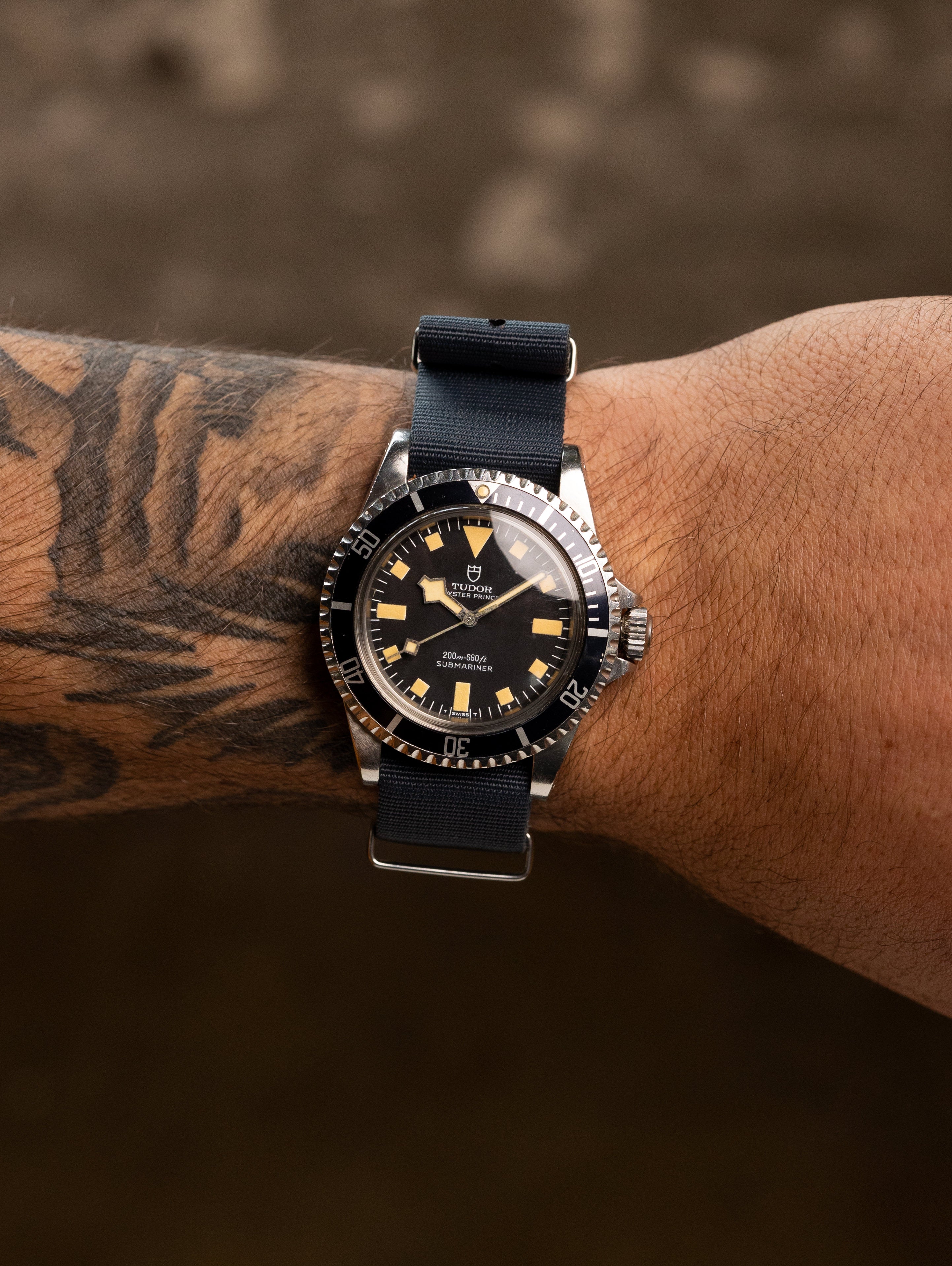 Tudor Submariner Ref. 94010 'Snowflake' - 'RCN' Military Issued Unpolished w/ Letter of Provenance
