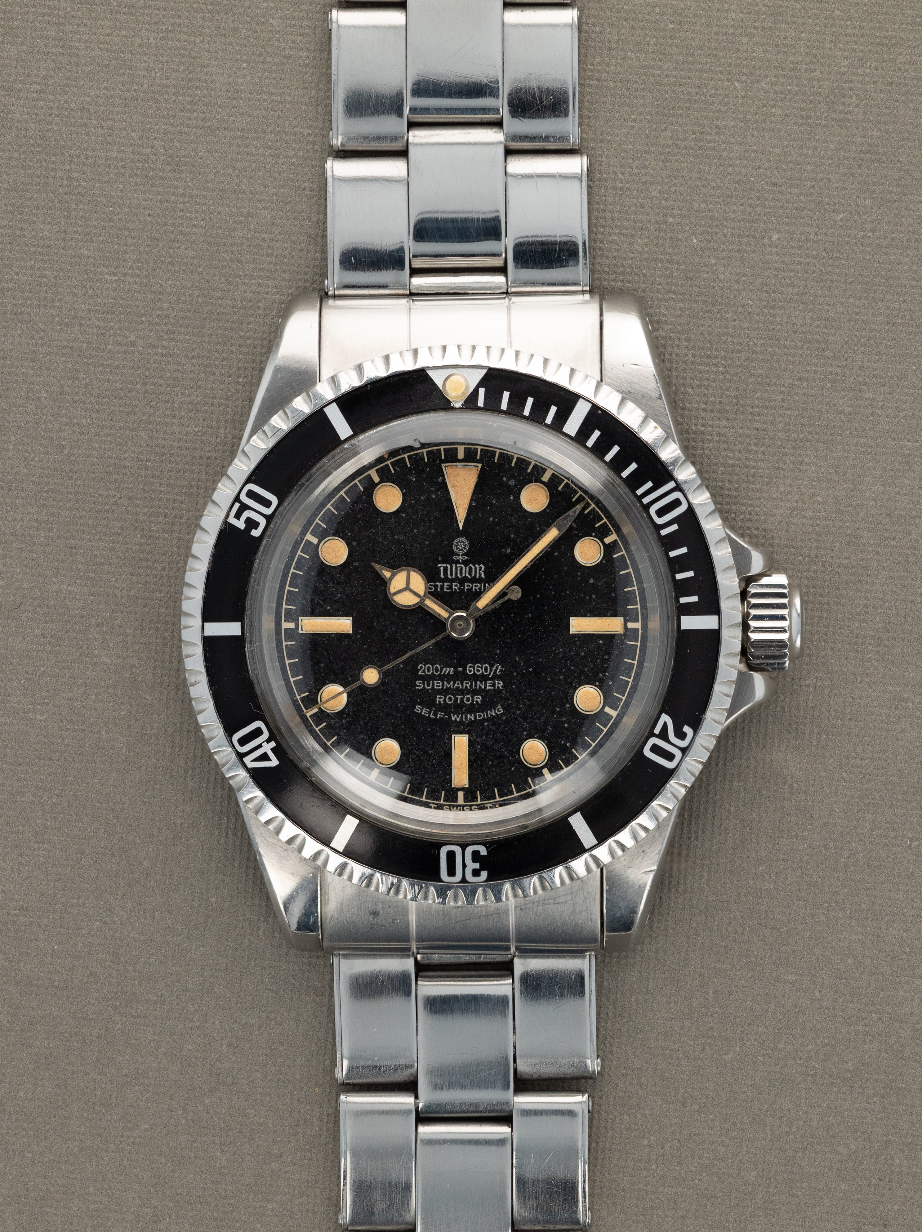 Tudor Submariner Ref. 7928 - Gilt Dial Unpolished