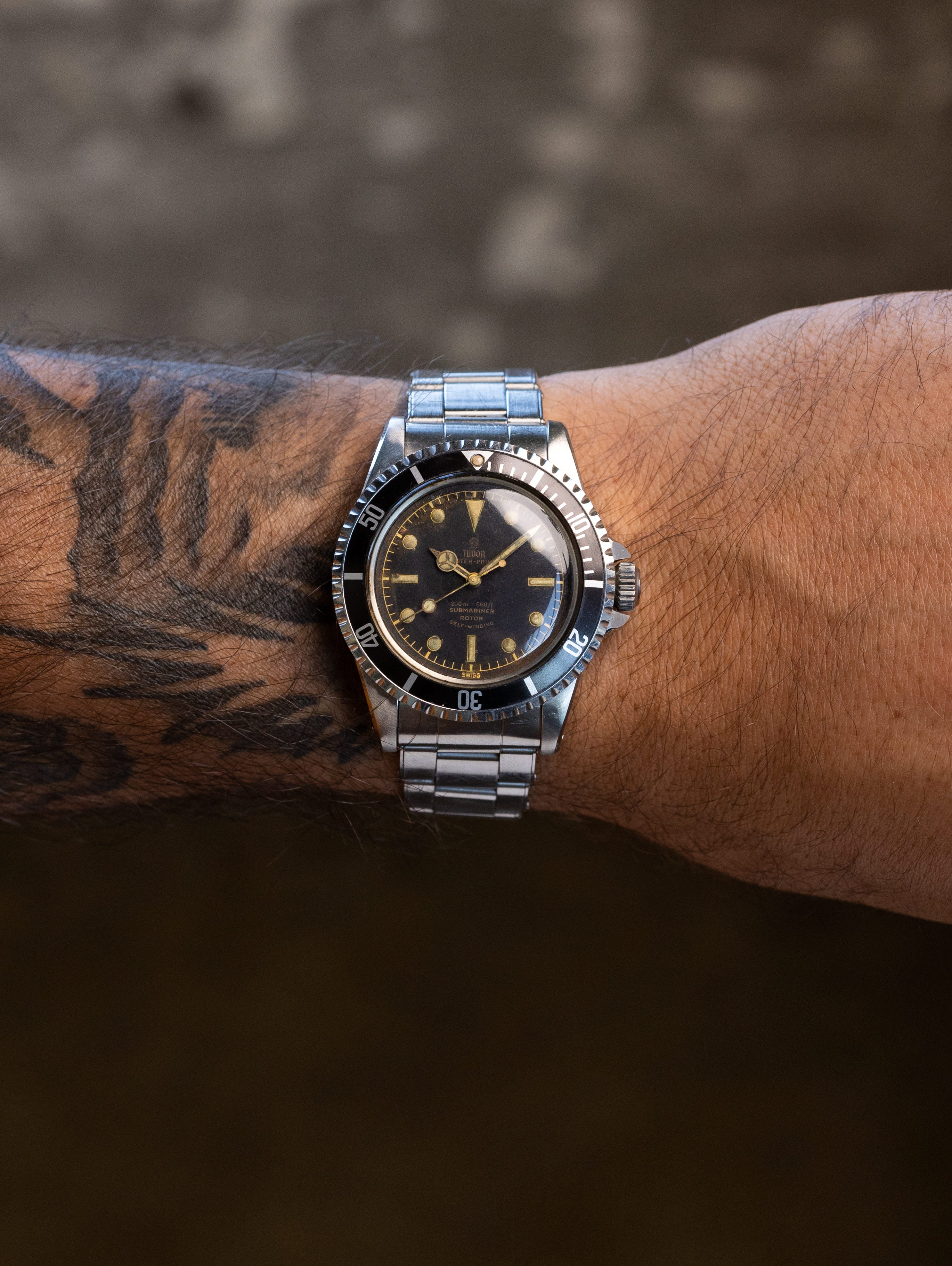 Tudor Submariner Ref. 7928 'Eagle Beak' - Gilt Dial Unpolished
