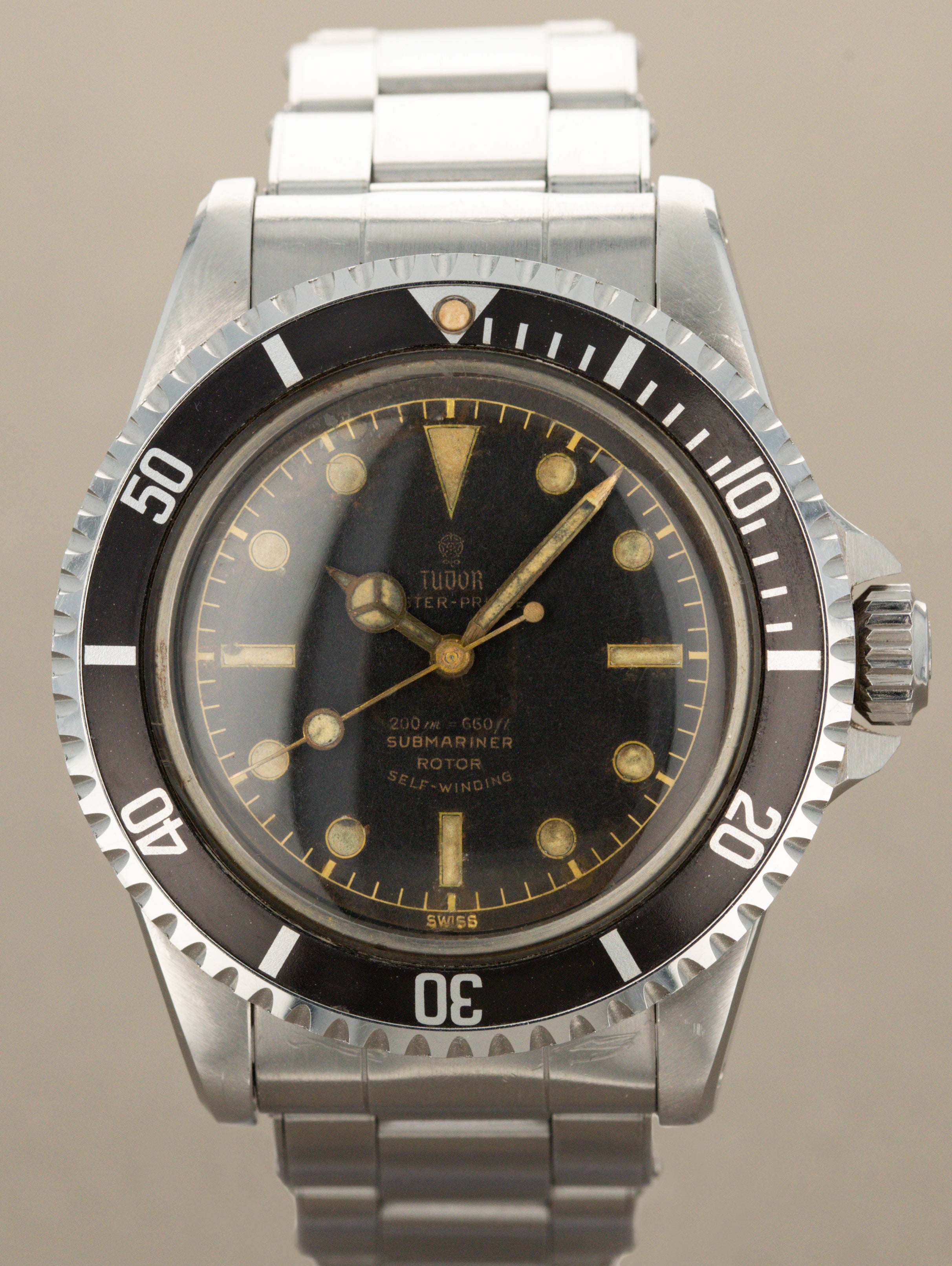 Tudor Submariner Ref. 7928 'Eagle Beak' - Gilt Dial Unpolished