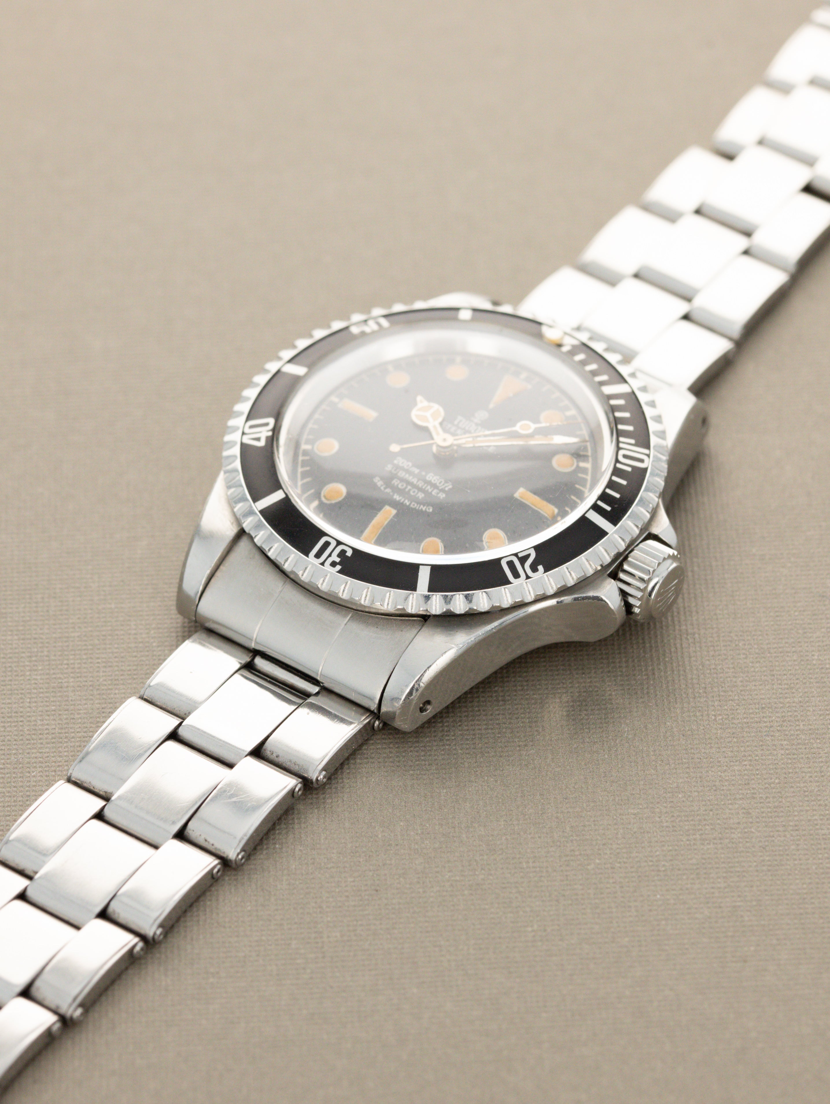 Tudor Submariner Ref. 7928 - Gilt Dial Unpolished