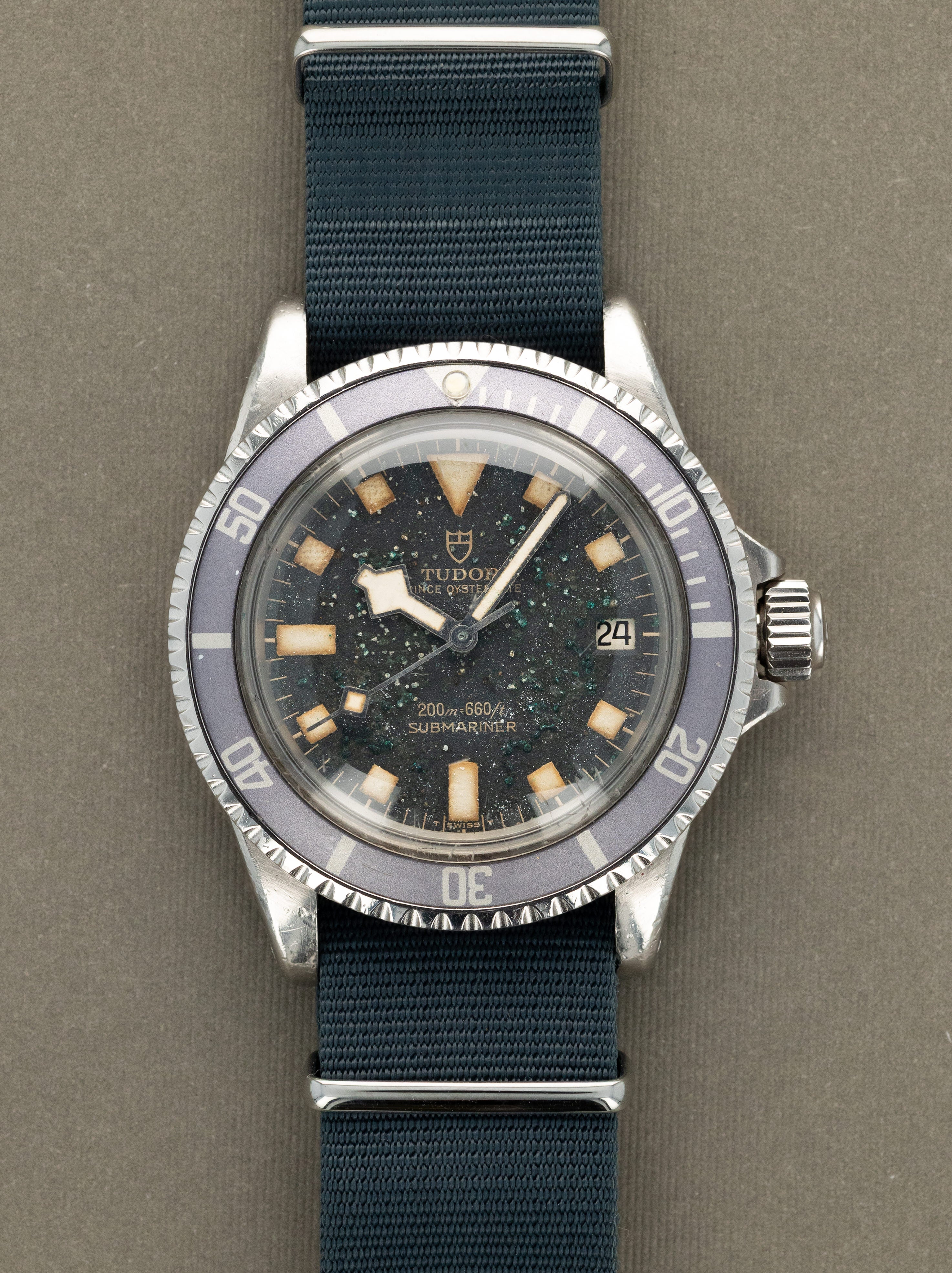 Tudor Submariner Ref. 9411/0 - Blue 'Snowflake' Patina Dial