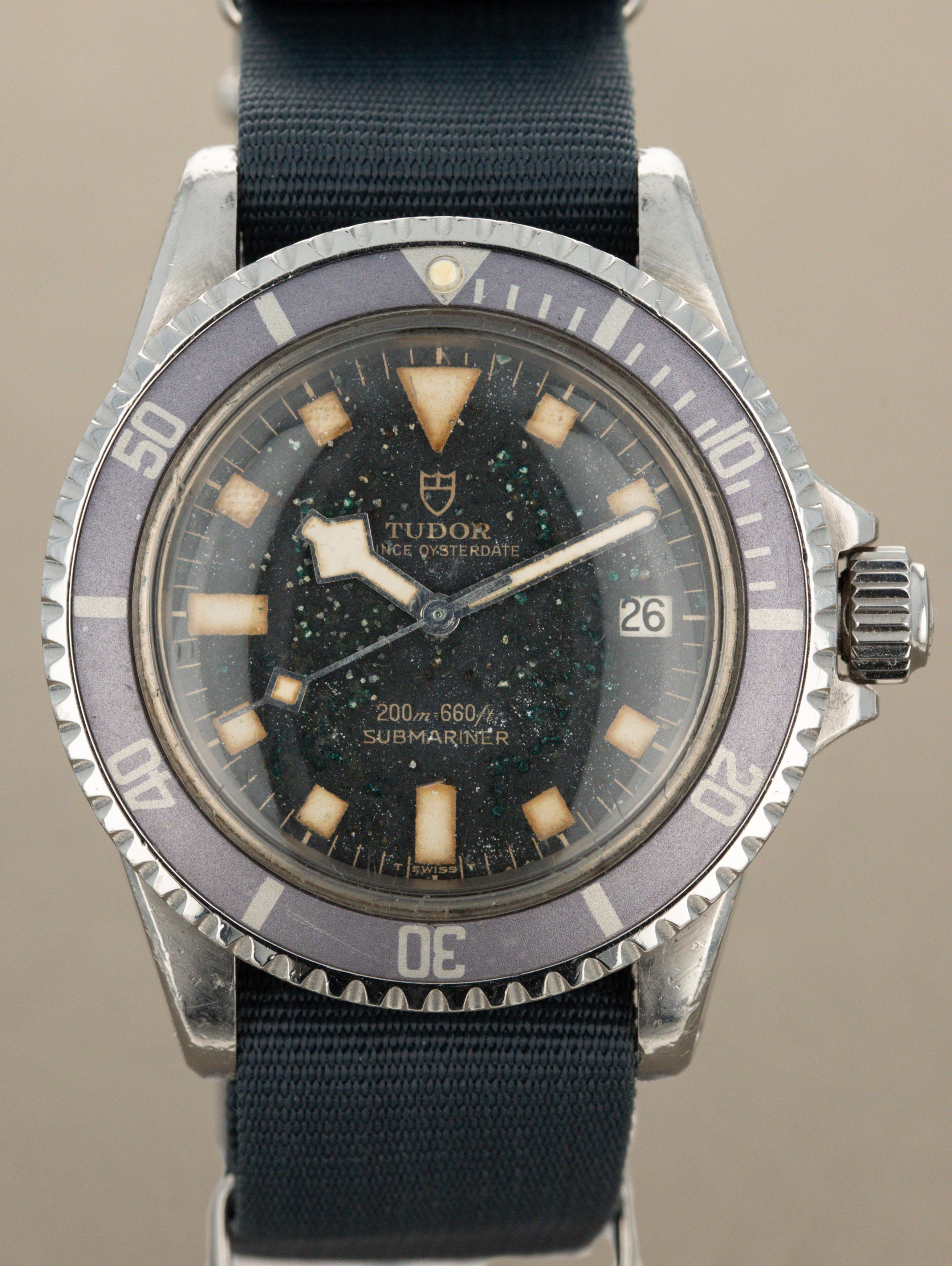 Tudor Submariner Ref. 9411/0 - Blue 'Snowflake' Patina Dial