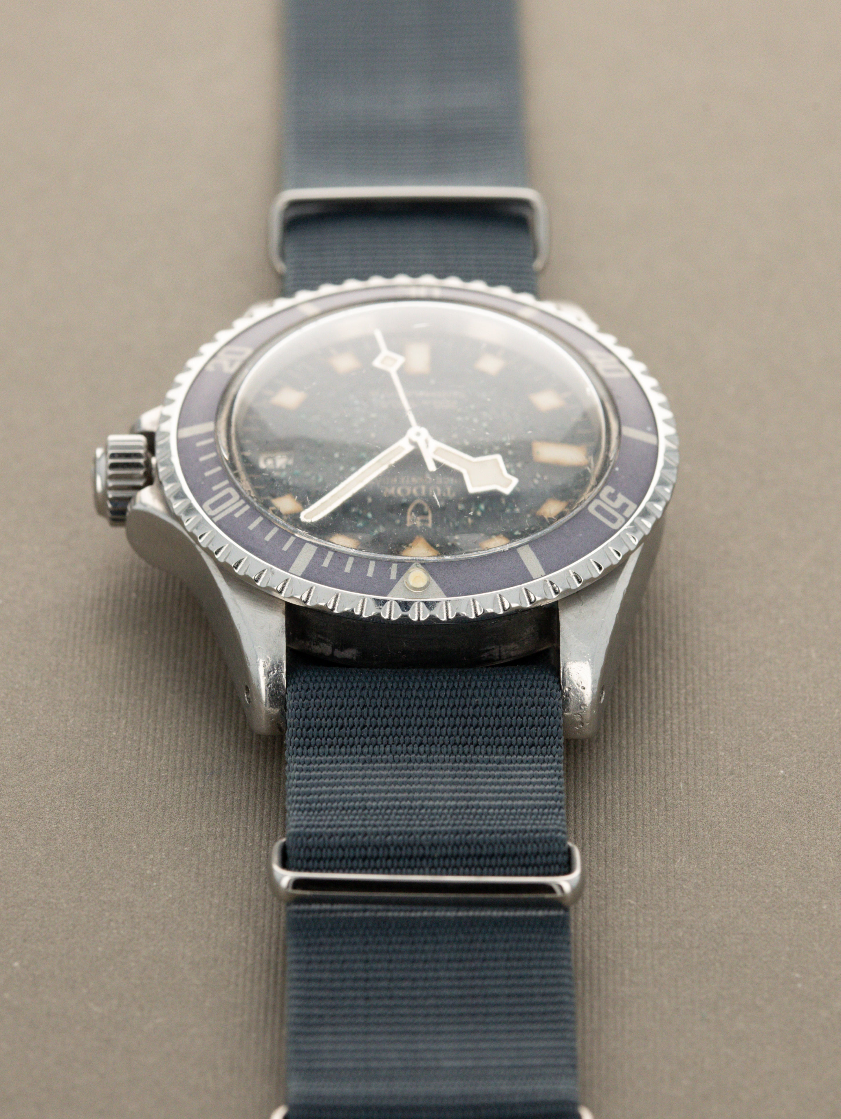 Tudor Submariner Ref. 9411/0 - Blue 'Snowflake' Patina Dial