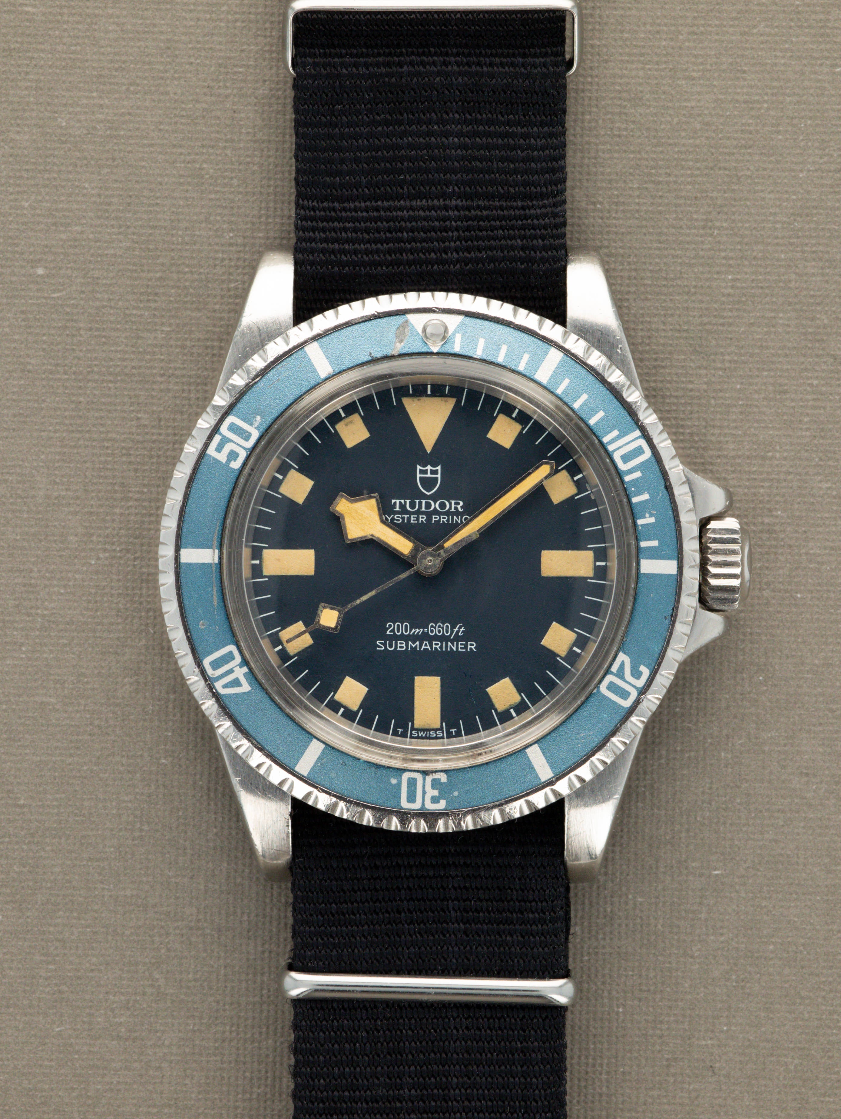 Tudor Submariner Ref. 94010 - Marine Nationale 'MN' Blue 'Snowflake' Military Issued